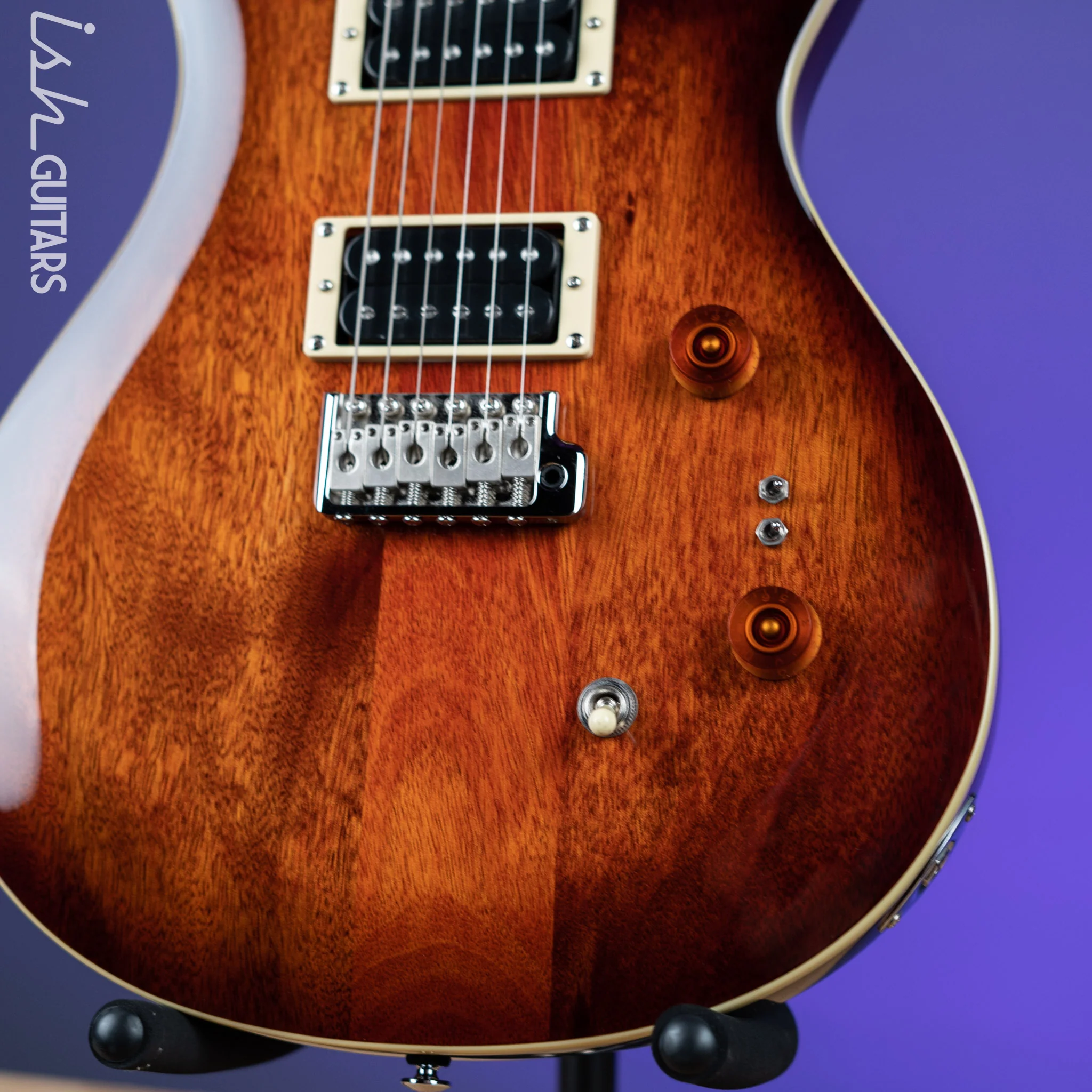 PRS SE Standard 24-08 Electric Guitar Tobacco Sunburst - Image 4