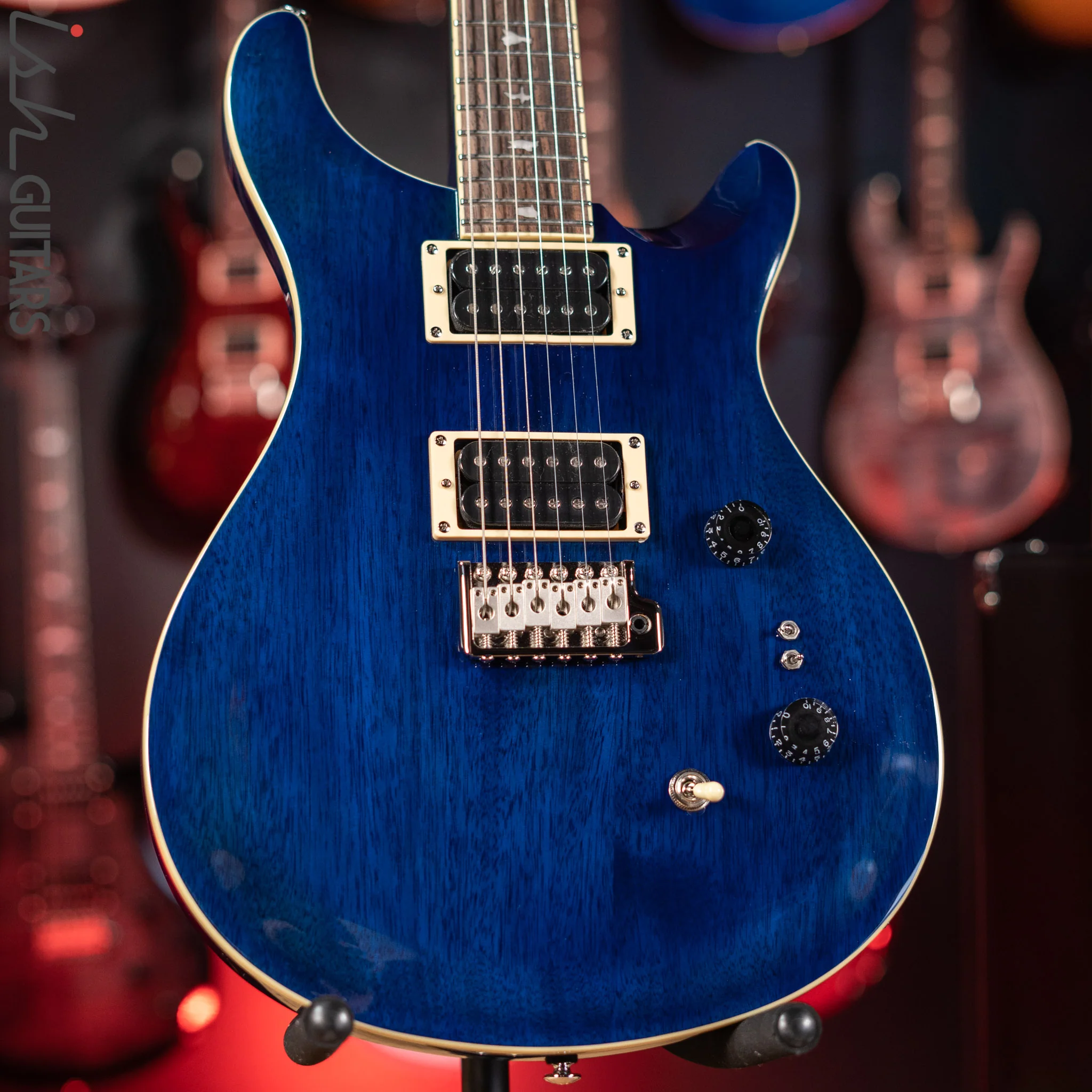 PRS SE Standard 24-08 Electric Guitar Translucent Blue