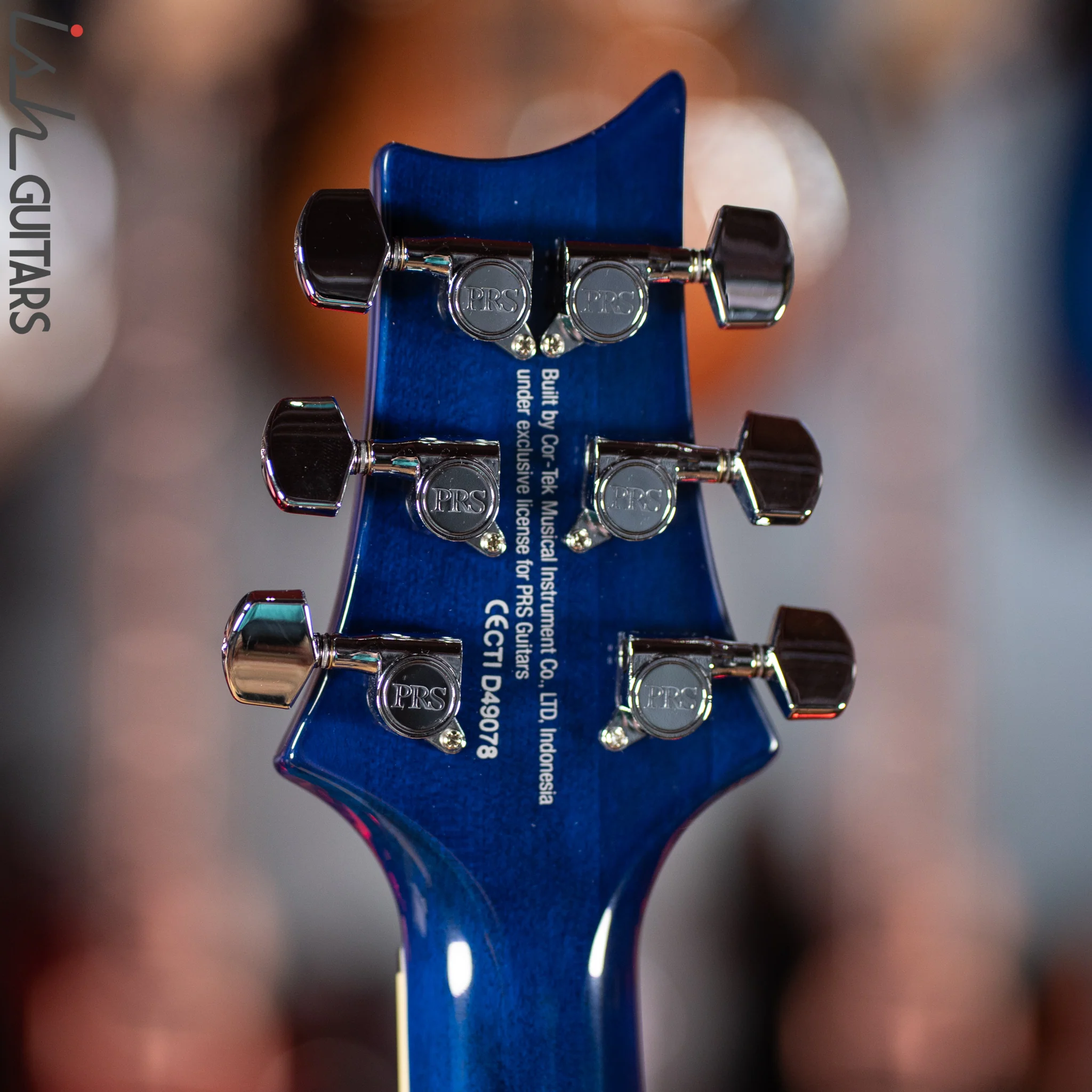 PRS SE Standard 24-08 Electric Guitar Translucent Blue - Image 11