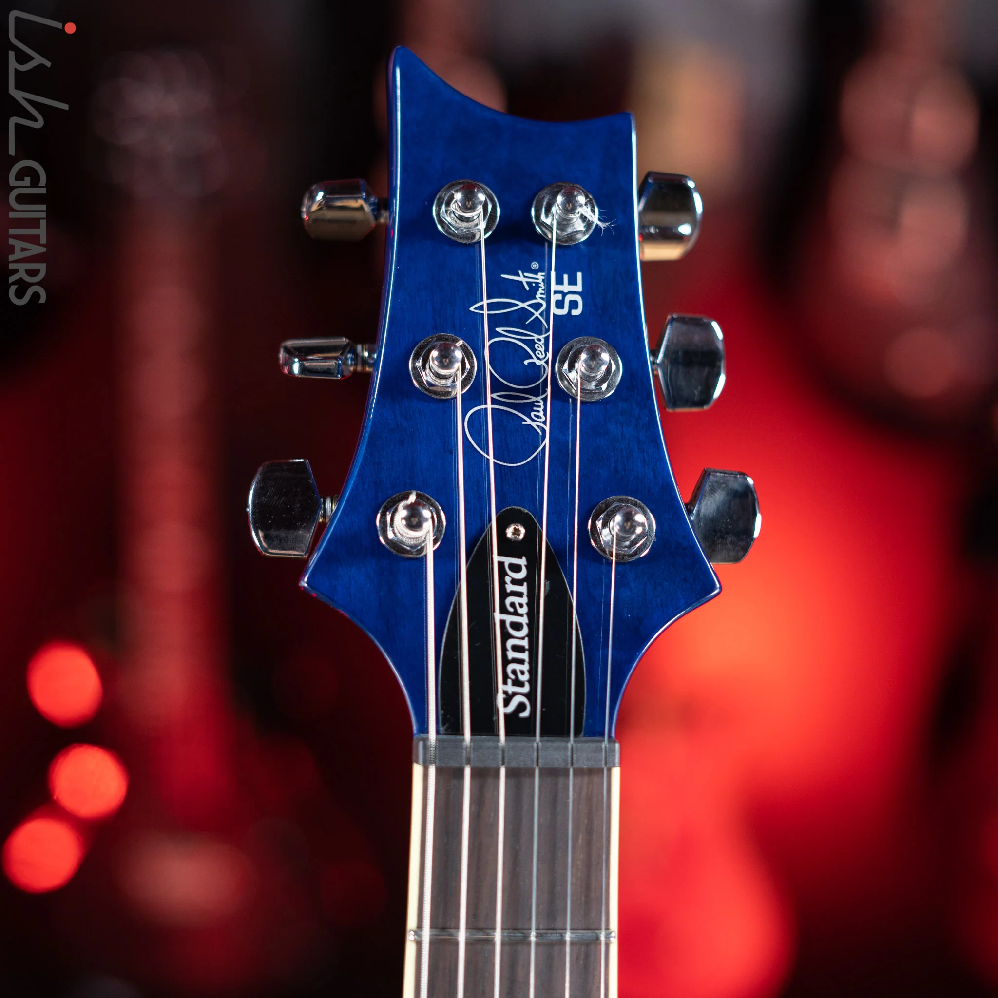 PRS SE Standard 24-08 Electric Guitar Translucent Blue - Image 5