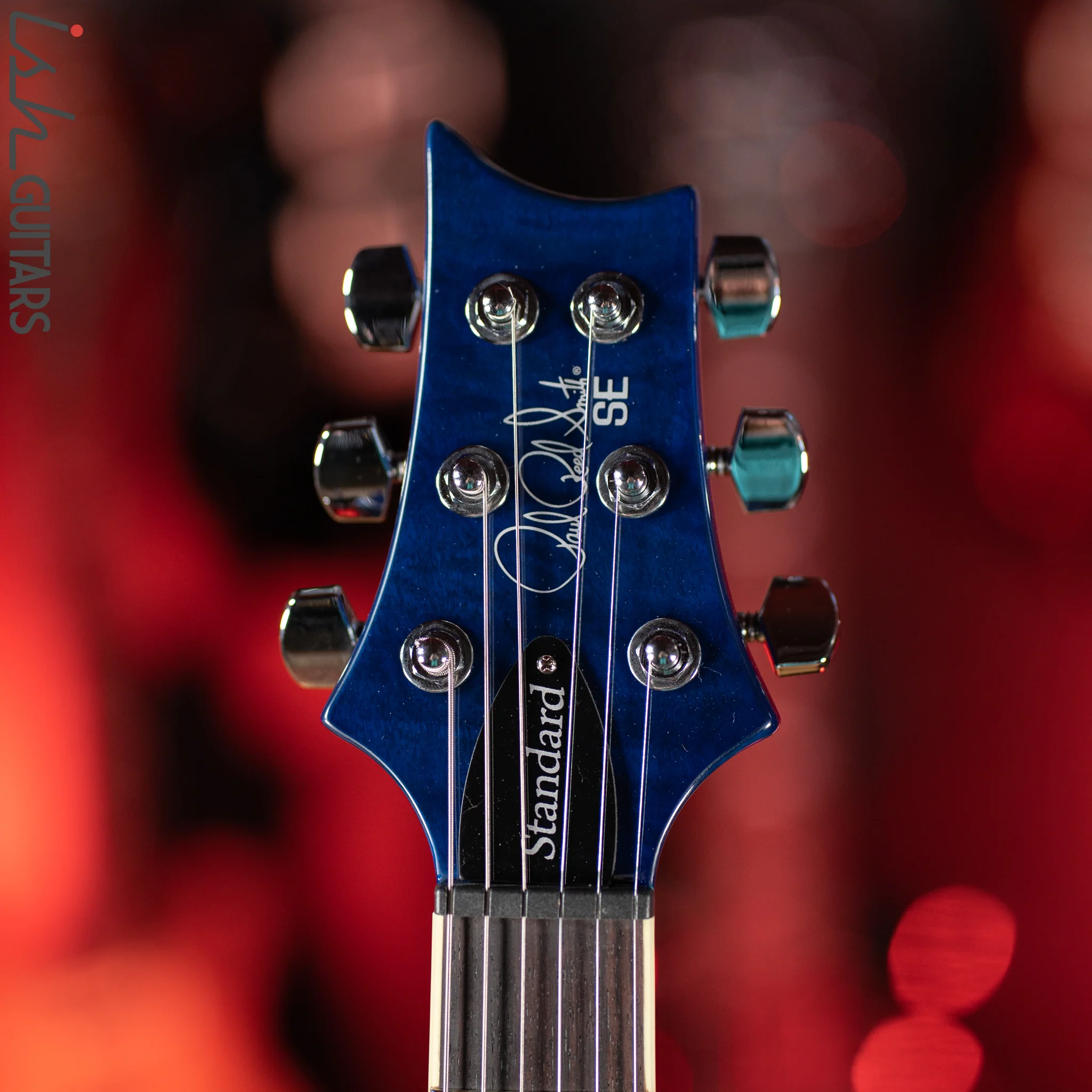 PRS SE Standard 24-08 Electric Guitar Translucent Blue - Image 6