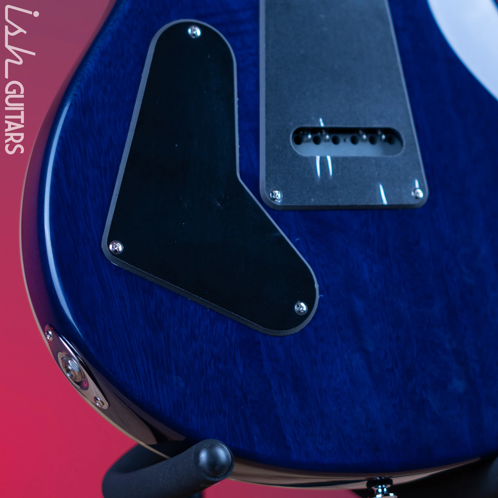 PRS SE Standard 24 Electric Guitar Translucent Blue Demo - Image 10