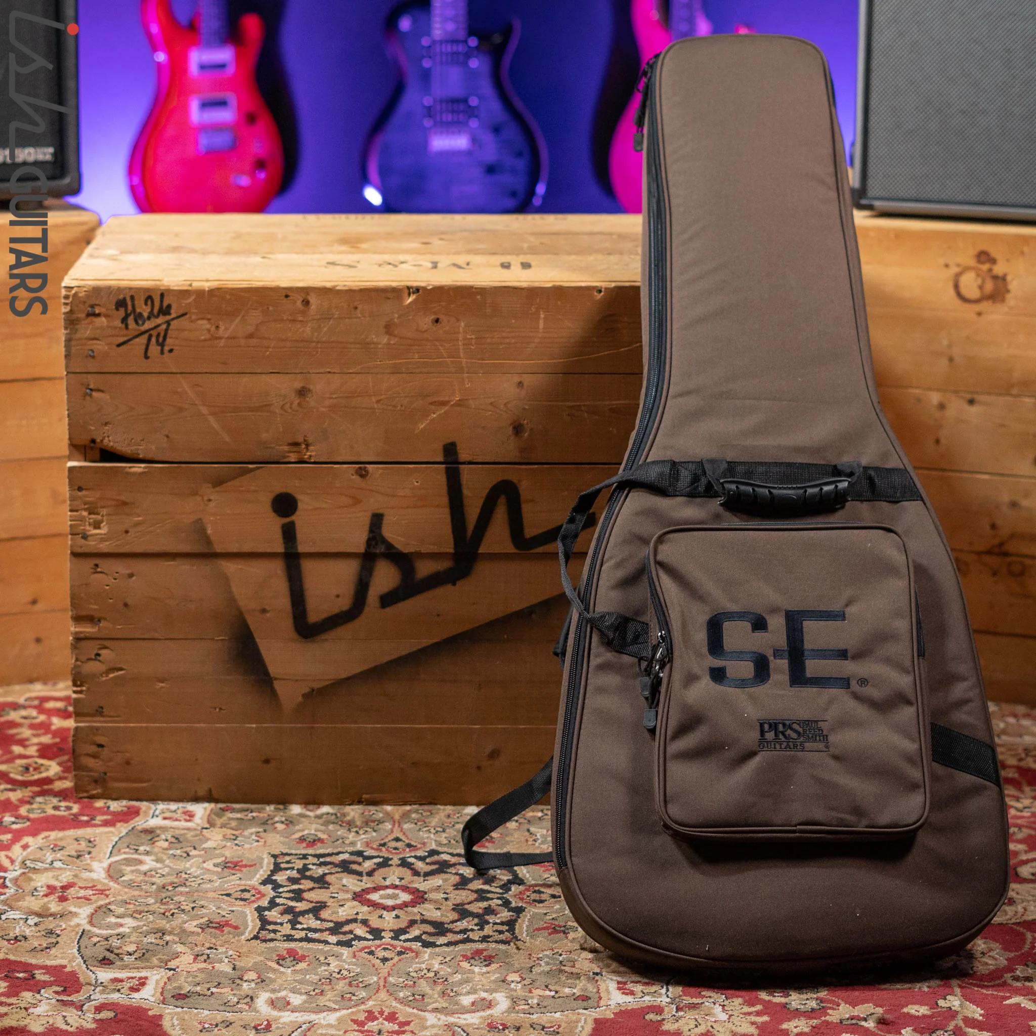 PRS SE Standard 24 Electric Guitar Translucent Blue Demo - Image 14