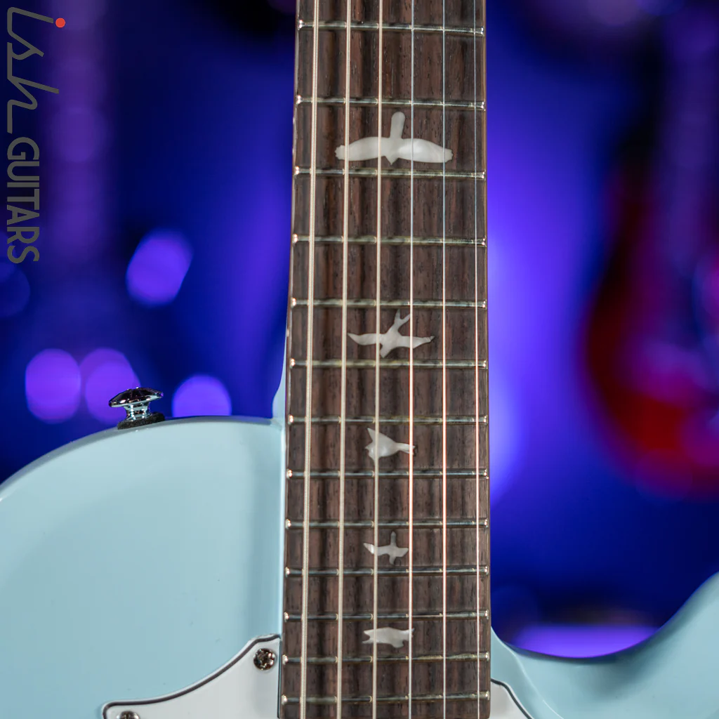 PRS SE Starla Electric Guitar Powder Blue Demo - Image 5