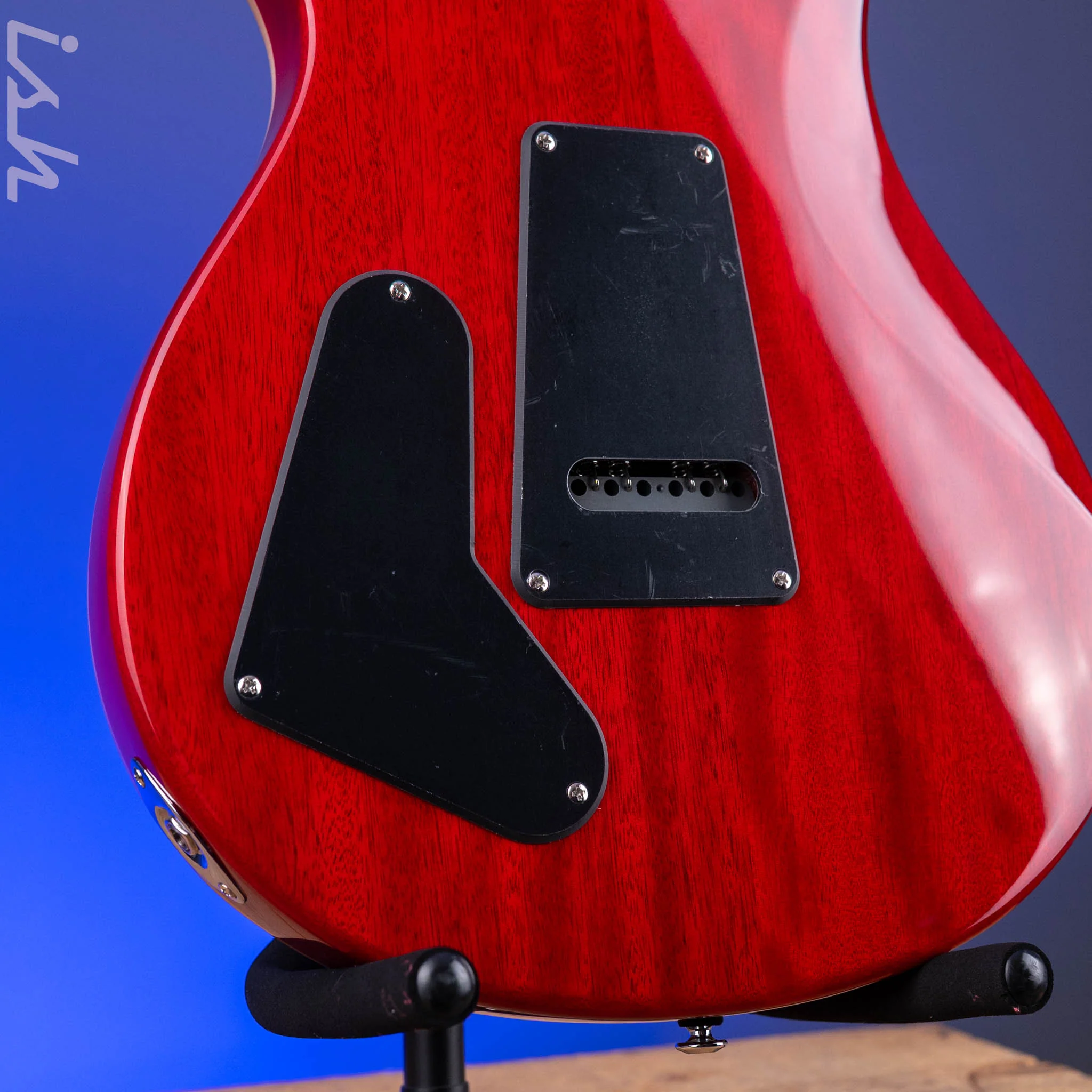 PRS SE Studio Charcoal Cherry Burst - Image 10