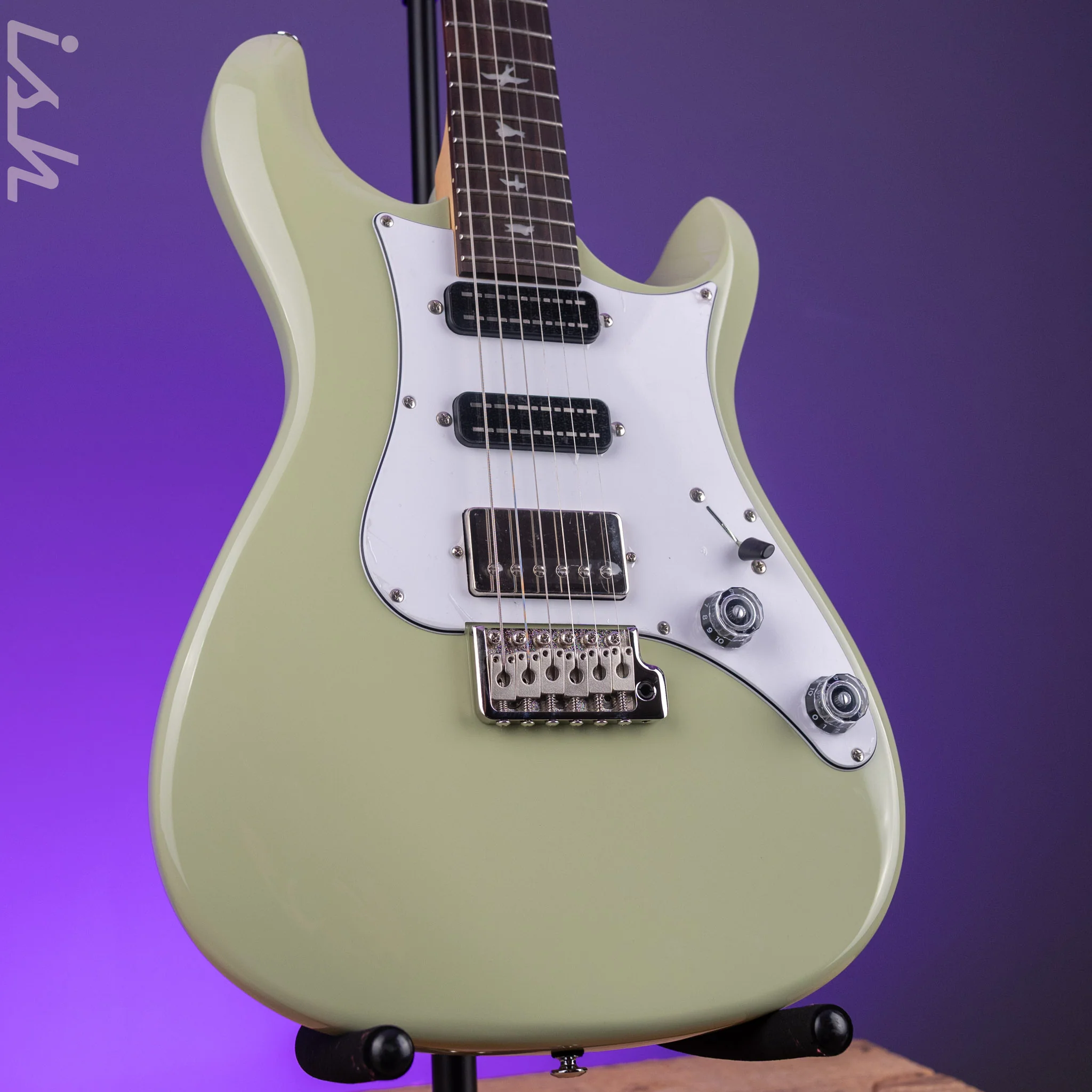 PRS SE Studio Standard Rosewood Sage Green