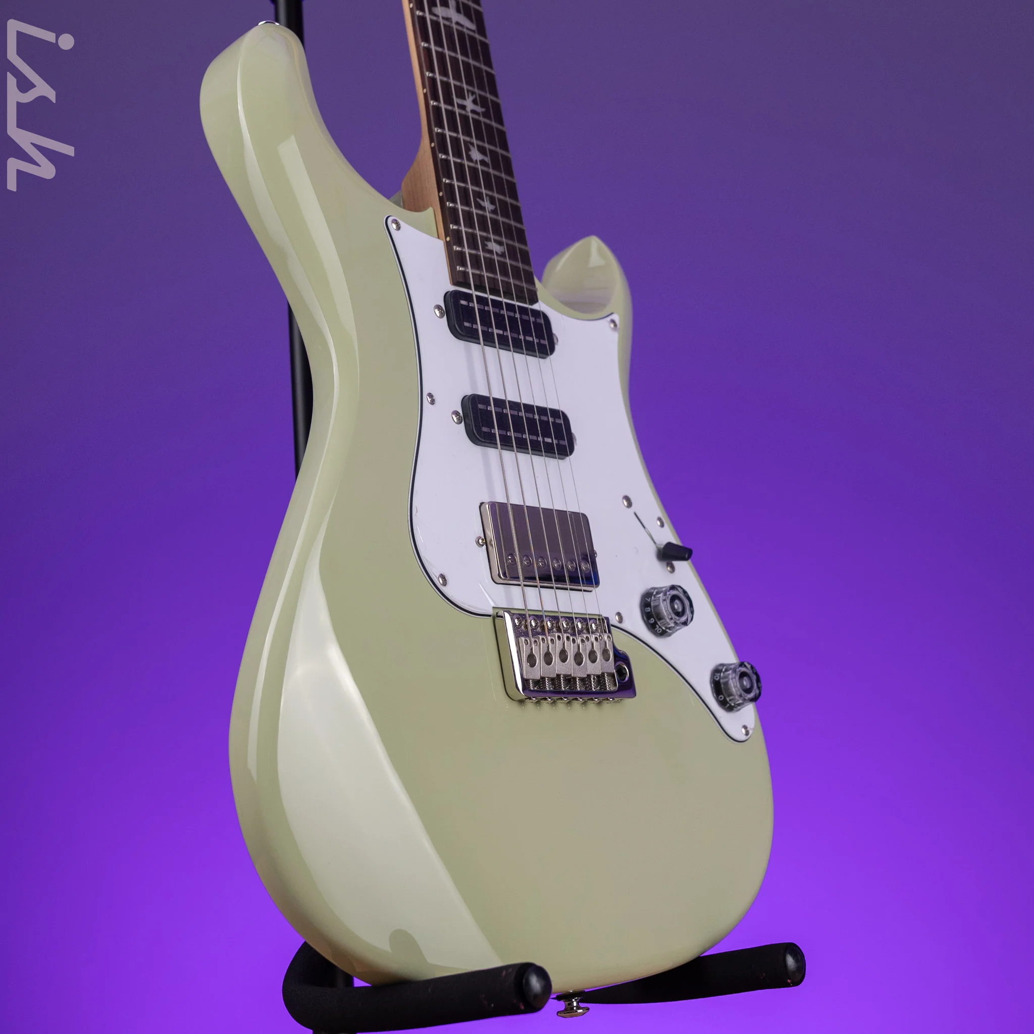 PRS SE Studio Standard Rosewood Sage Green - Image 3