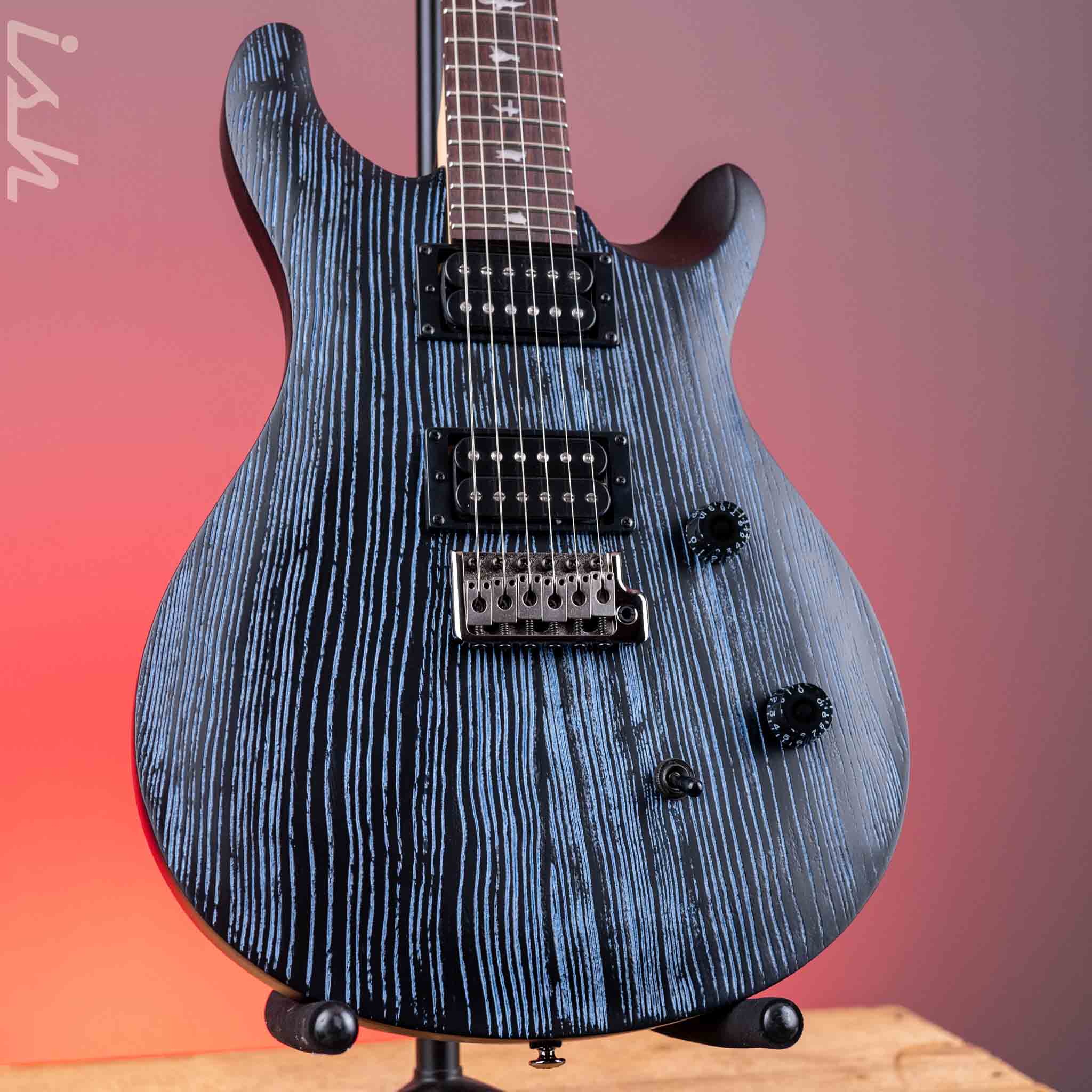 PRS SE Swamp Ash CE 24 Limited Edition Sandblasted Blue