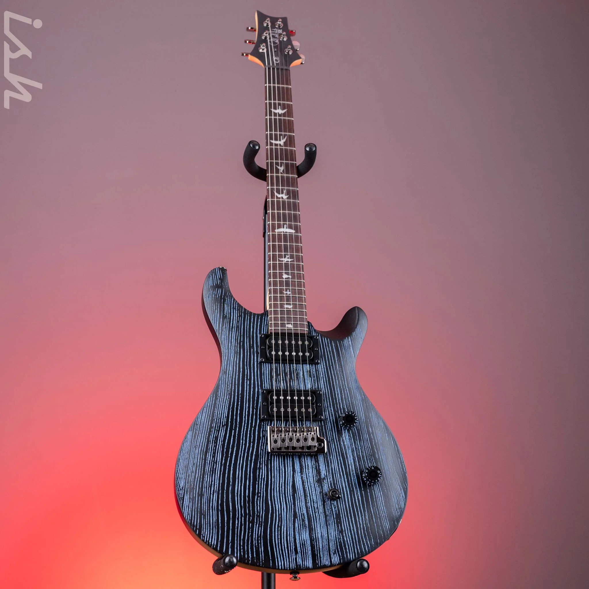 PRS SE Swamp Ash CE 24 Limited Edition Sandblasted Blue - Image 2