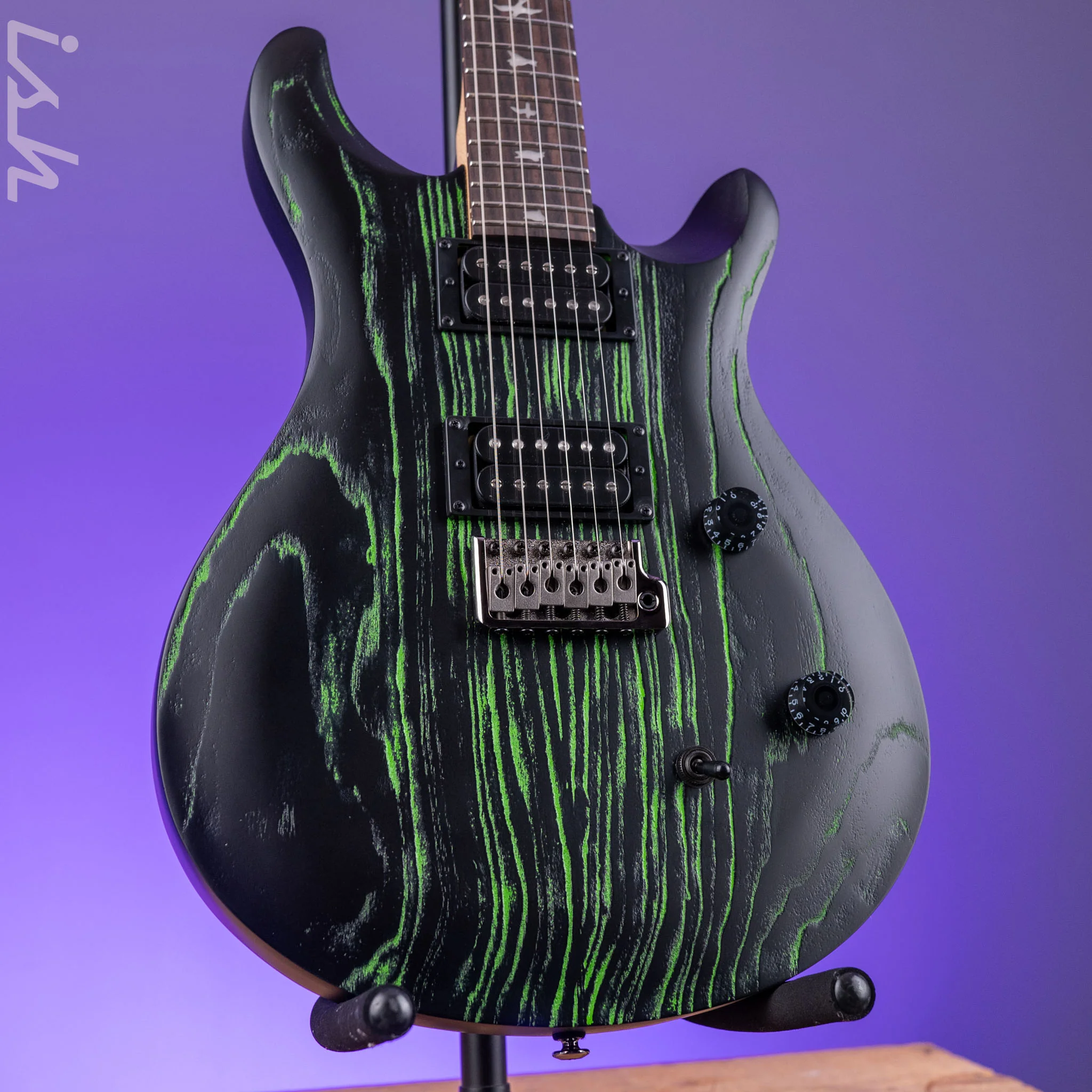 PRS SE Swamp Ash CE 24 Limited Edition Sandblasted Green