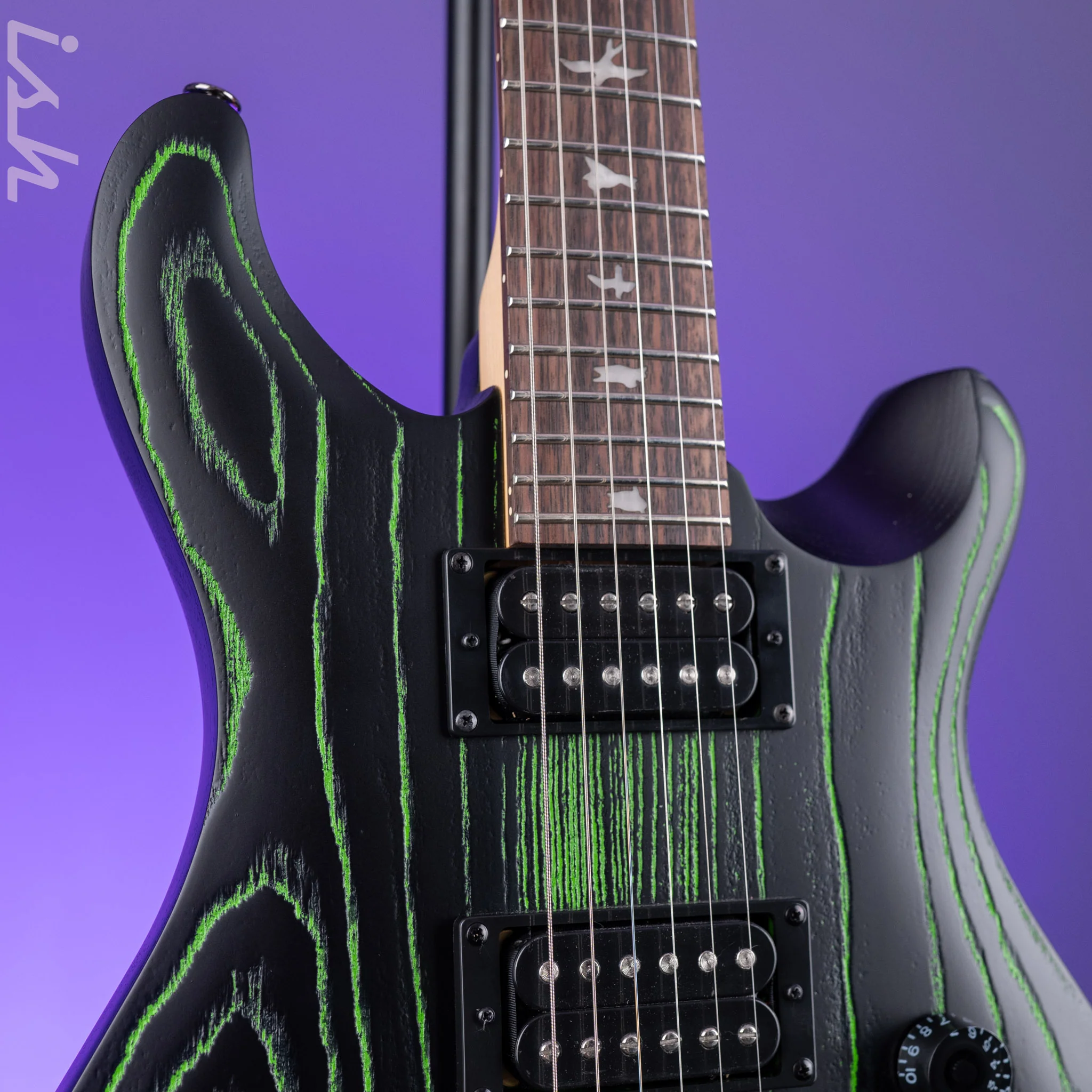 PRS SE Swamp Ash CE 24 Limited Edition Sandblasted Green - Image 3