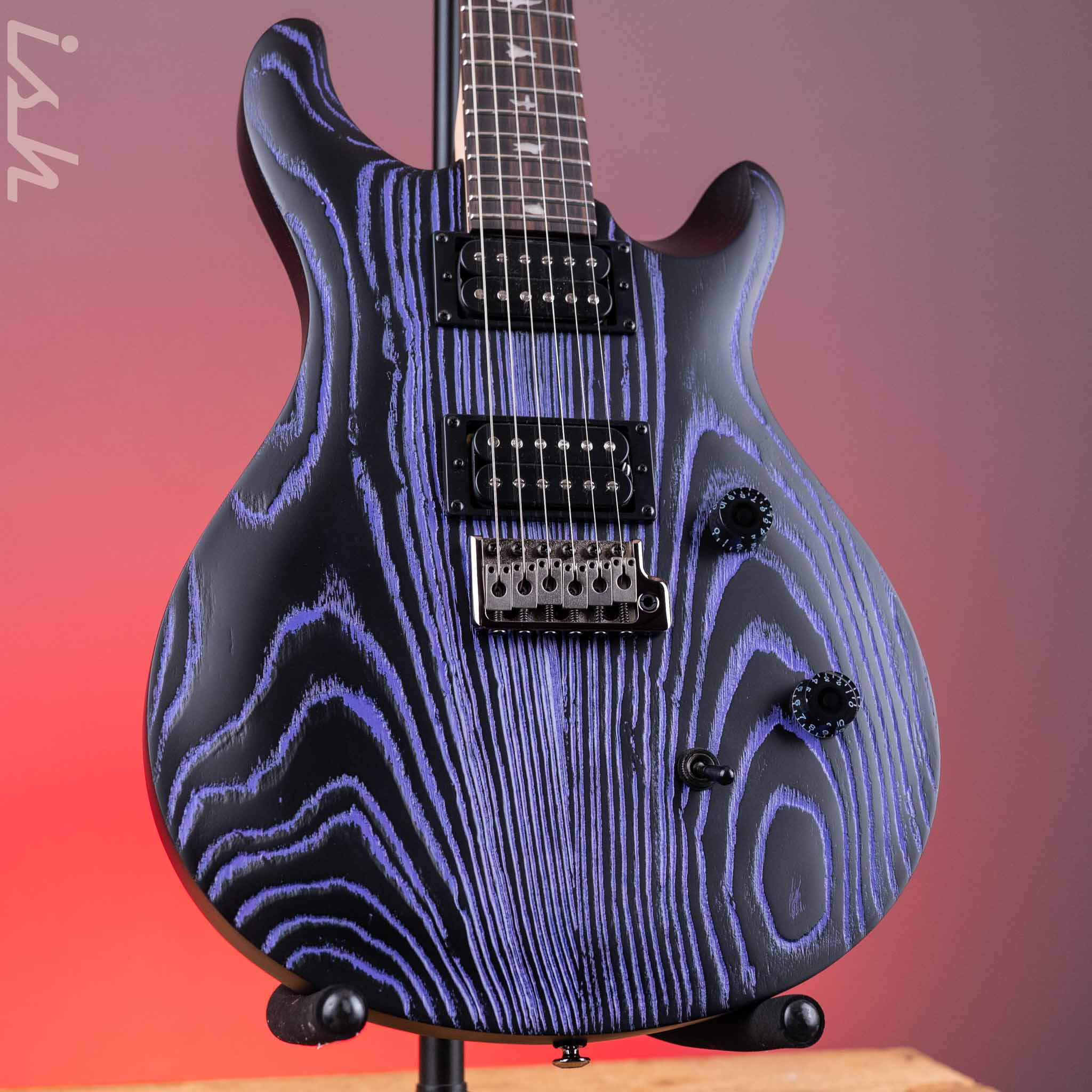 PRS SE Swamp Ash CE 24 Limited Edition Sandblasted Purple