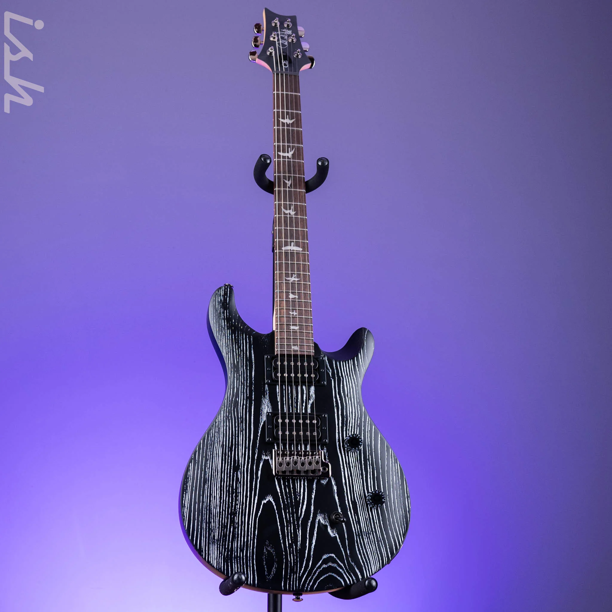 PRS SE Swamp Ash CE 24 Limited Edition Sandblasted White - Image 2