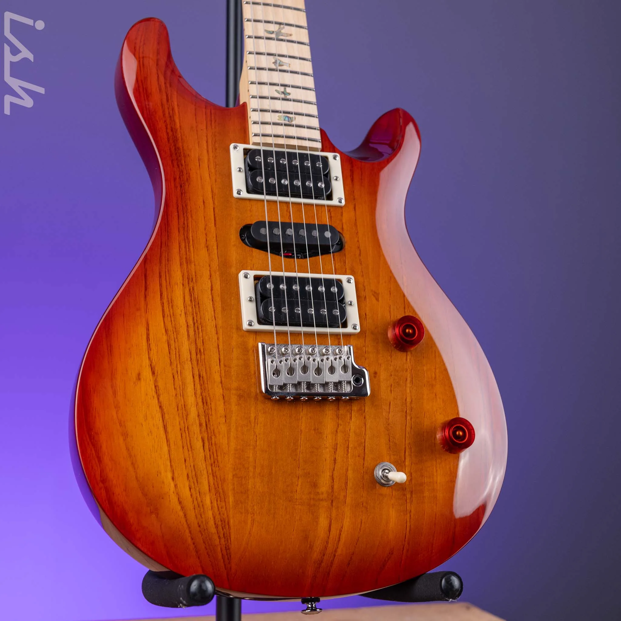 PRS SE Swamp Ash Special Electric Guitar Vintage Sunburst