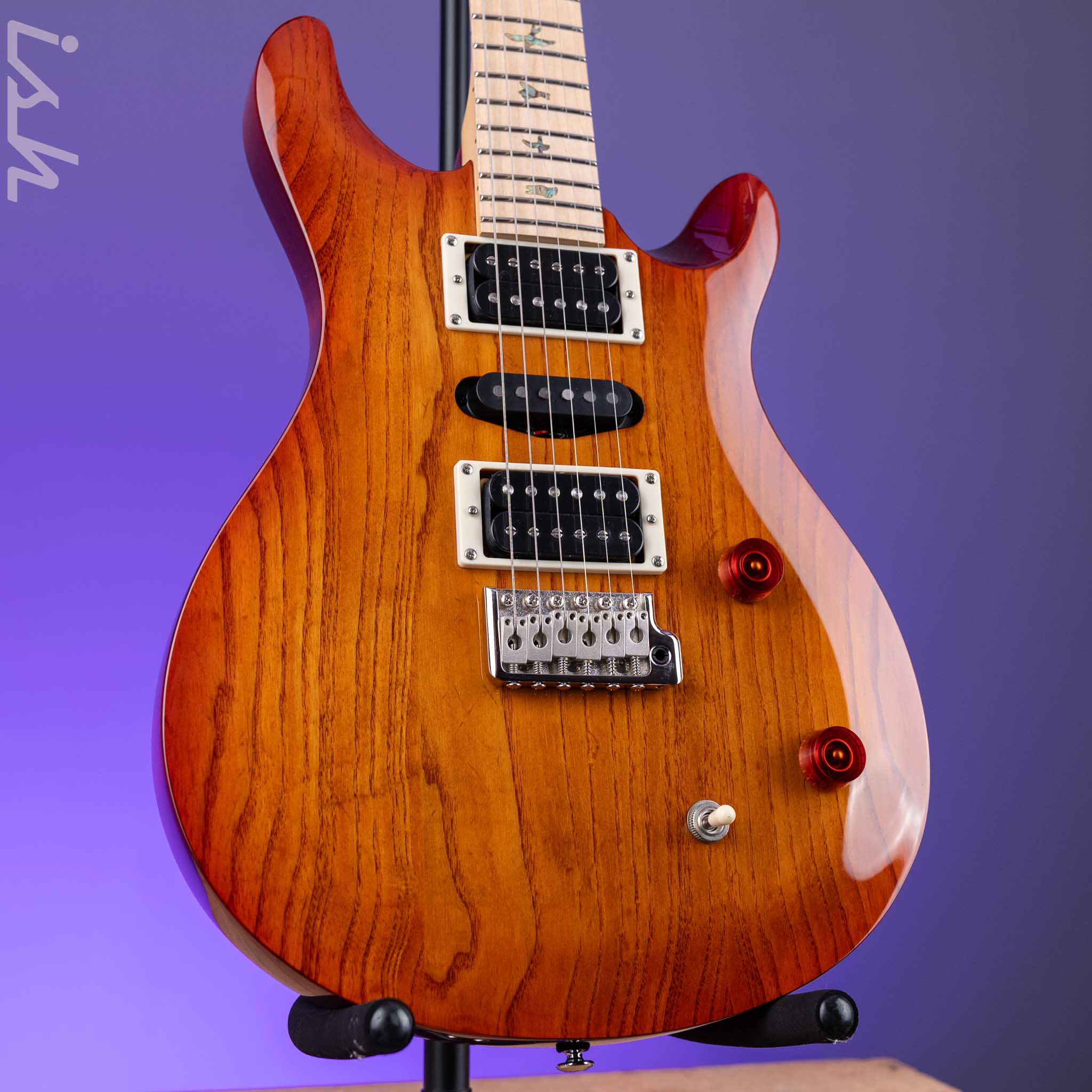 PRS SE Swamp Ash Special Electric Guitar Vintage Sunburst Demo