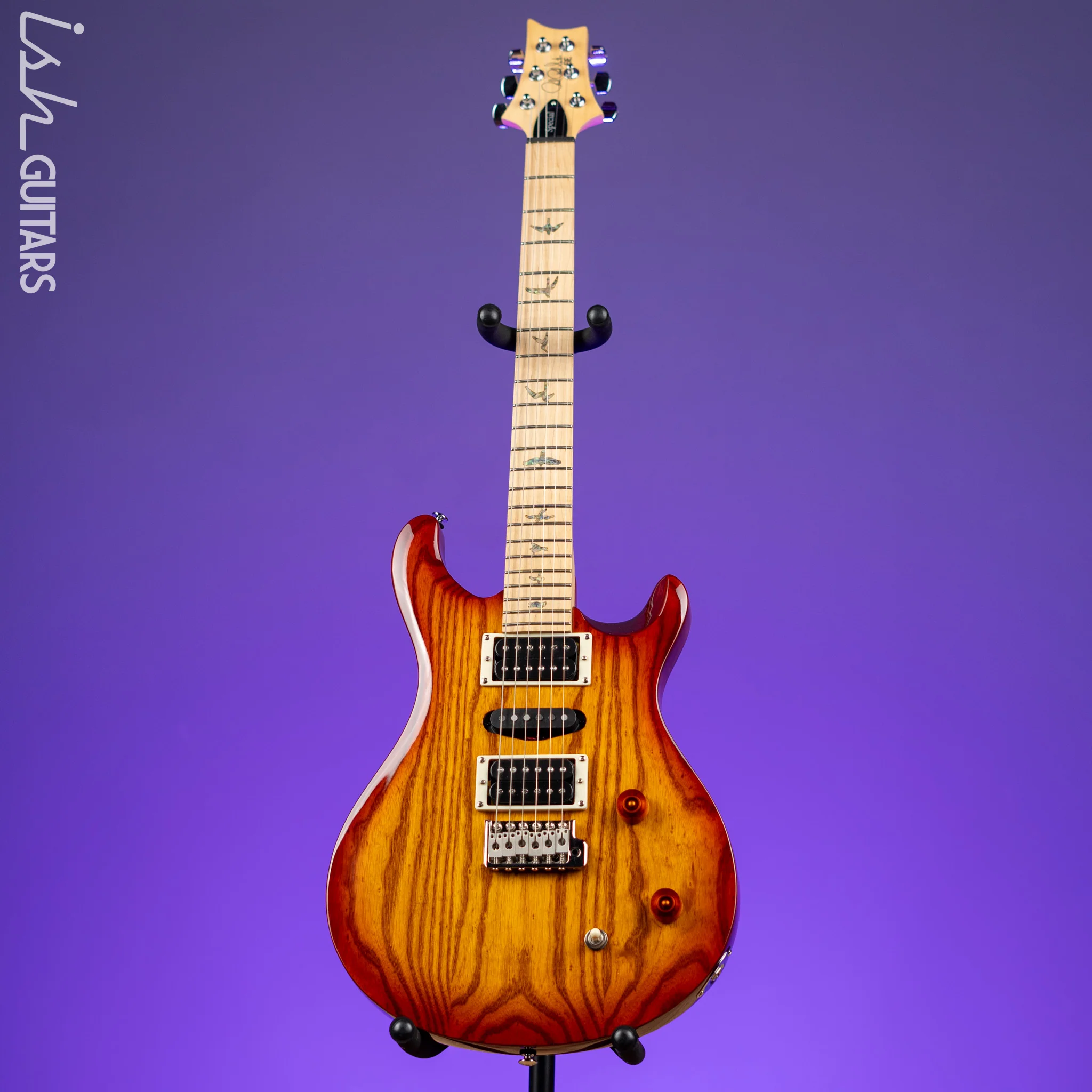 PRS SE Swamp Ash Special Vintage Sunburst Electric Guitar - Image 2