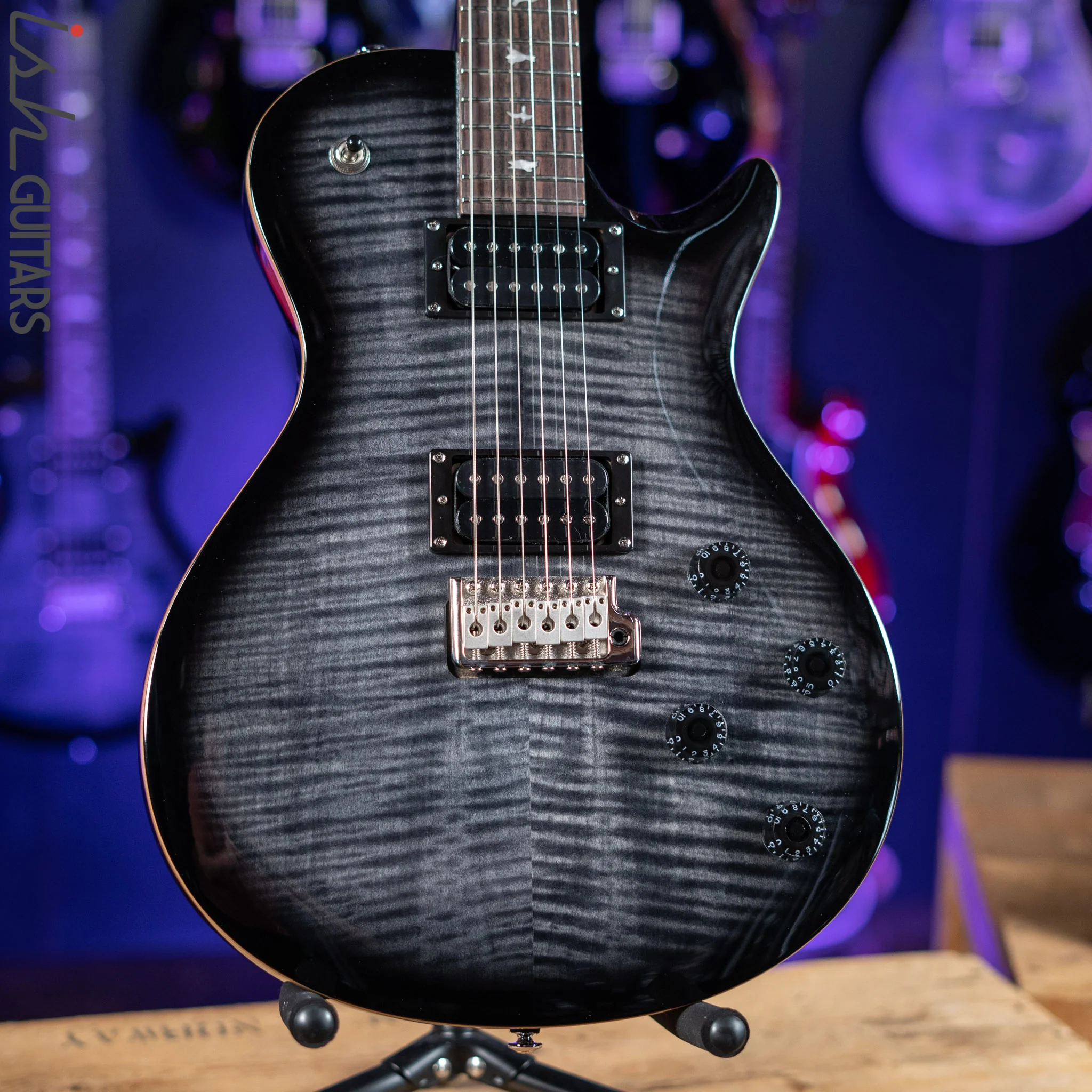 PRS SE Tremonti Singlecut Charcoal Burst