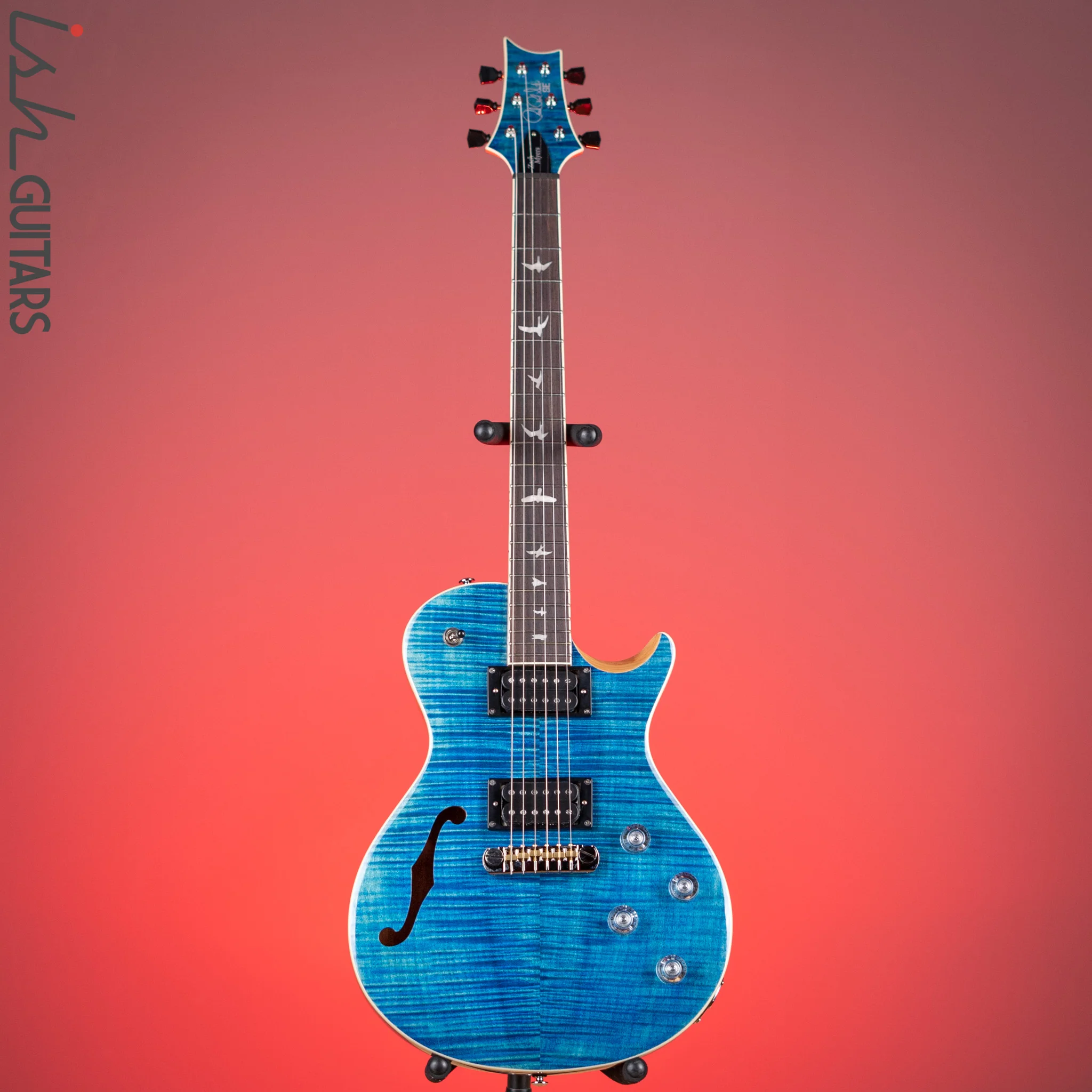 PRS SE Zach Myers Electric Guitar Myers Blue (Signed by Zach Myers!) - Image 2