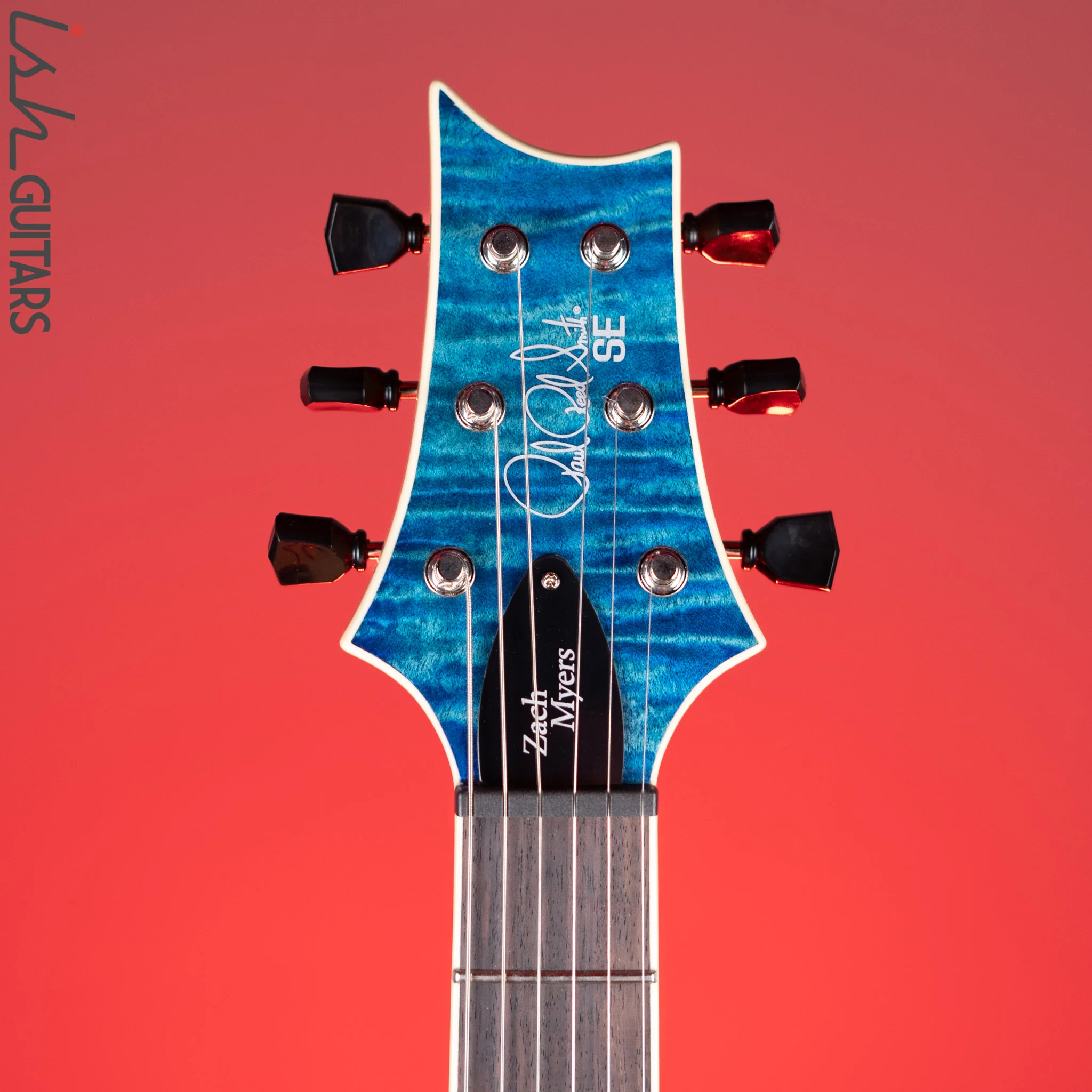 PRS SE Zach Myers Electric Guitar Myers Blue (Signed by Zach Myers!) - Image 6