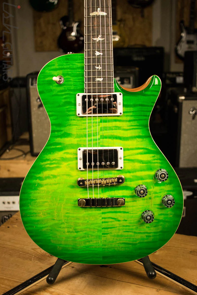 PRS Singlecut McCarty 594 Eriza Verde Solid Rosewood Neck Brazilian Fretboard