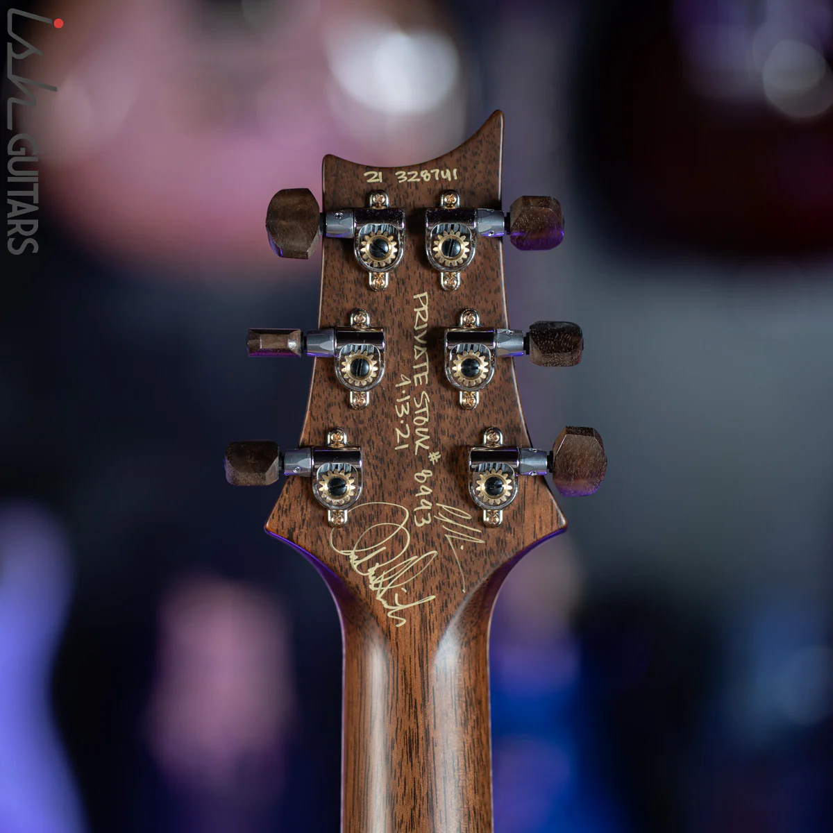 PRS Singlecut Special Semi-Hollow Private Stock Natural Figured Walnut - Image 16