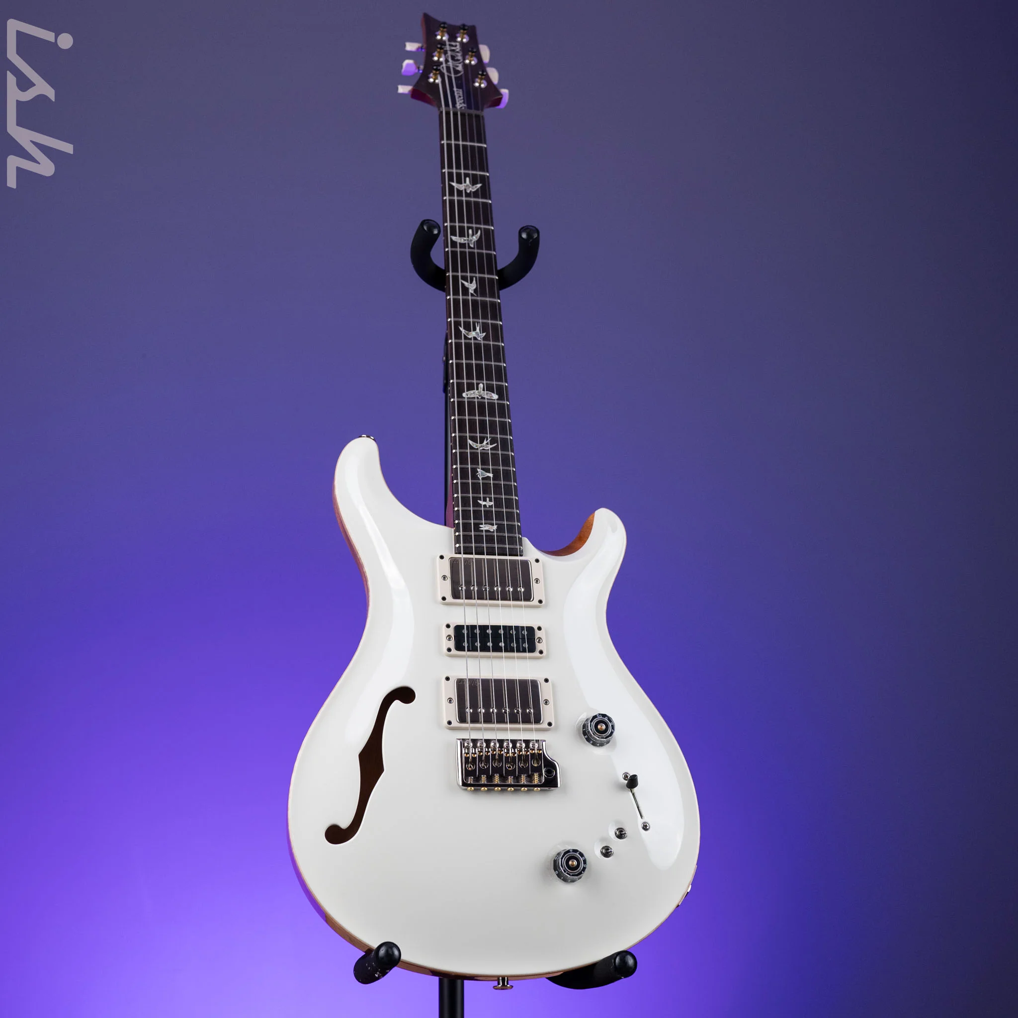 PRS Special Semi-Hollow Electric Guitar Antique White - Image 2