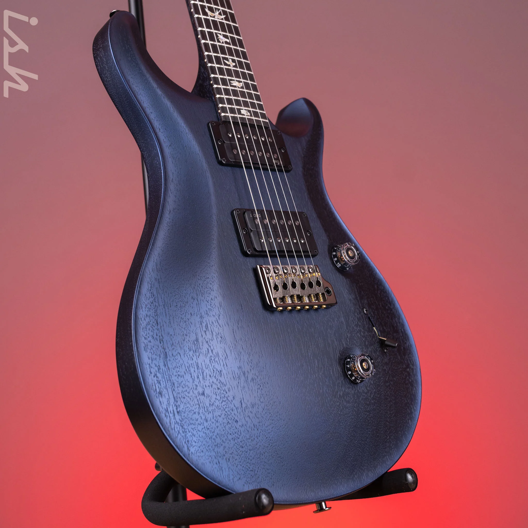 PRS Standard 24 Satin Pearl Black - Image 3