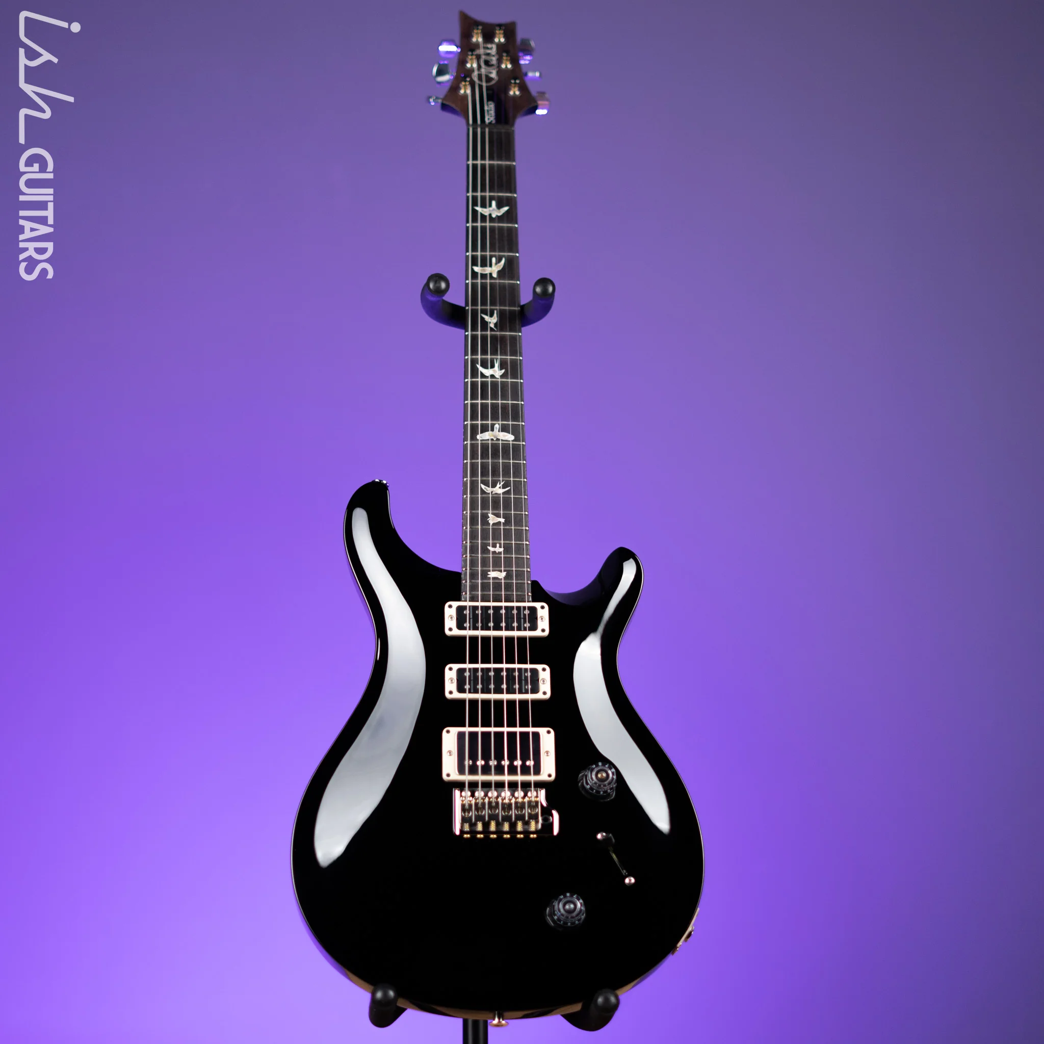 PRS Studio 22 Electric Guitar Black Gloss - Image 2
