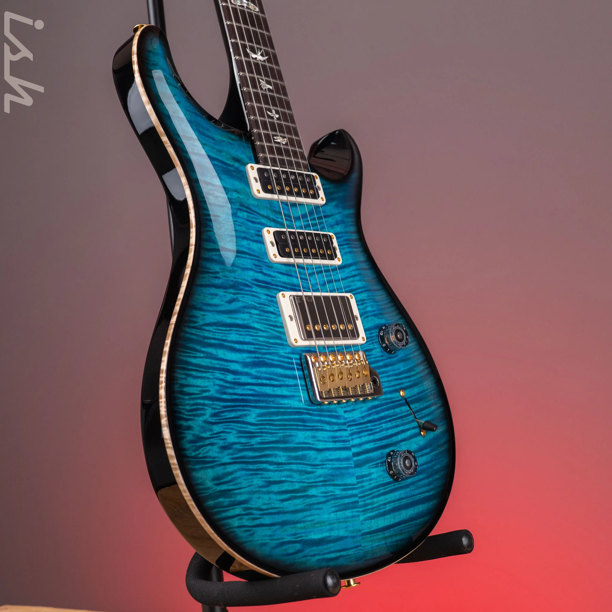 PRS Studio Carrol Blue Smokeburst - Image 3
