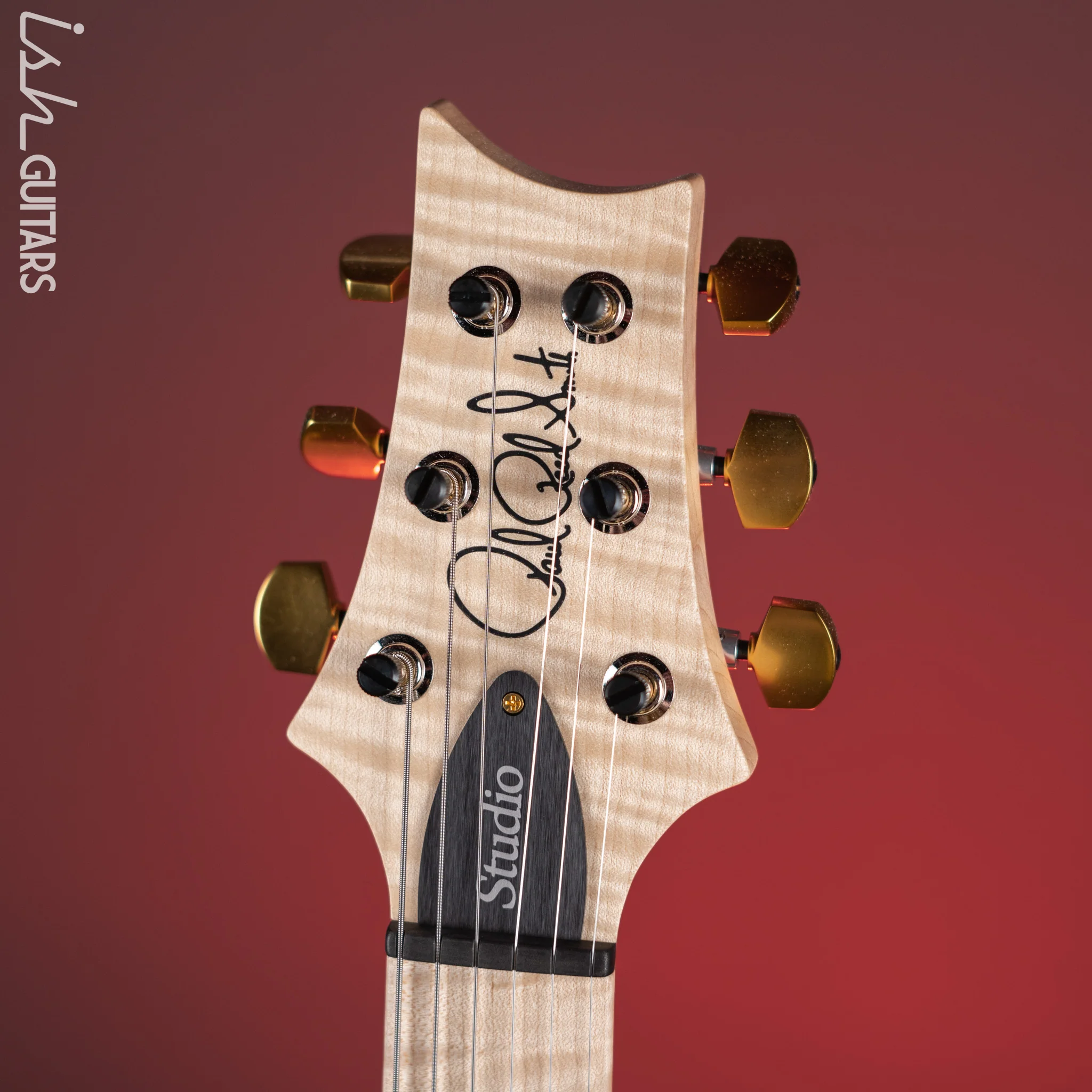 PRS Studio Wood Library 10-Top One Piece Aquableux Purple Burst - Image 6