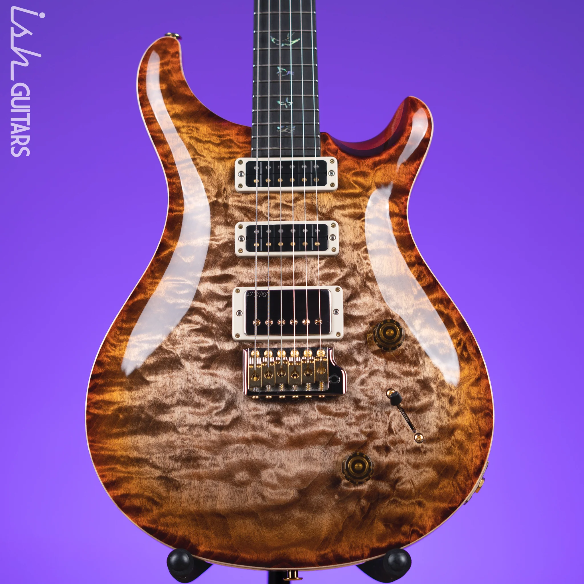 PRS Studio Wood Library 10-Top One Piece Autumn Sky
