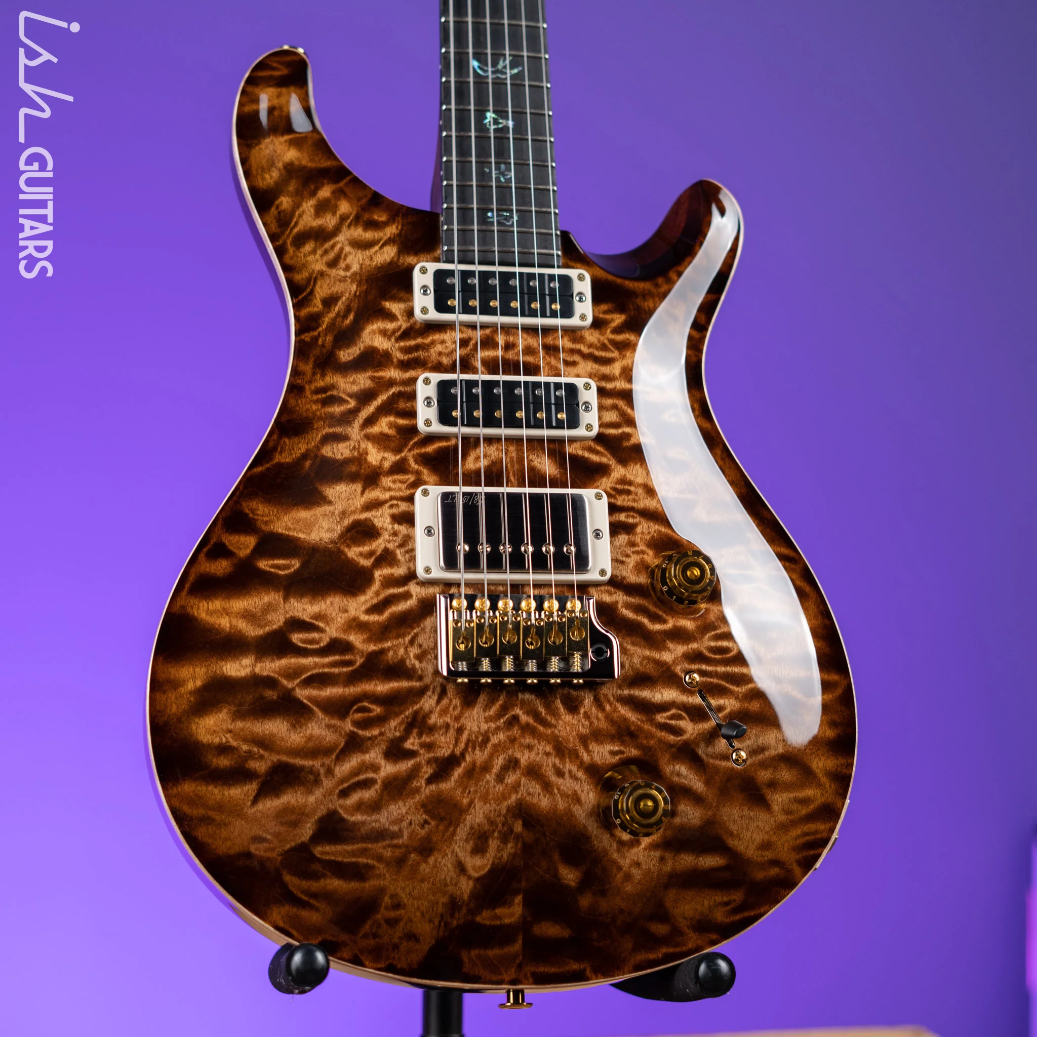 PRS Studio Wood Library 10-Top Copperhead Burst