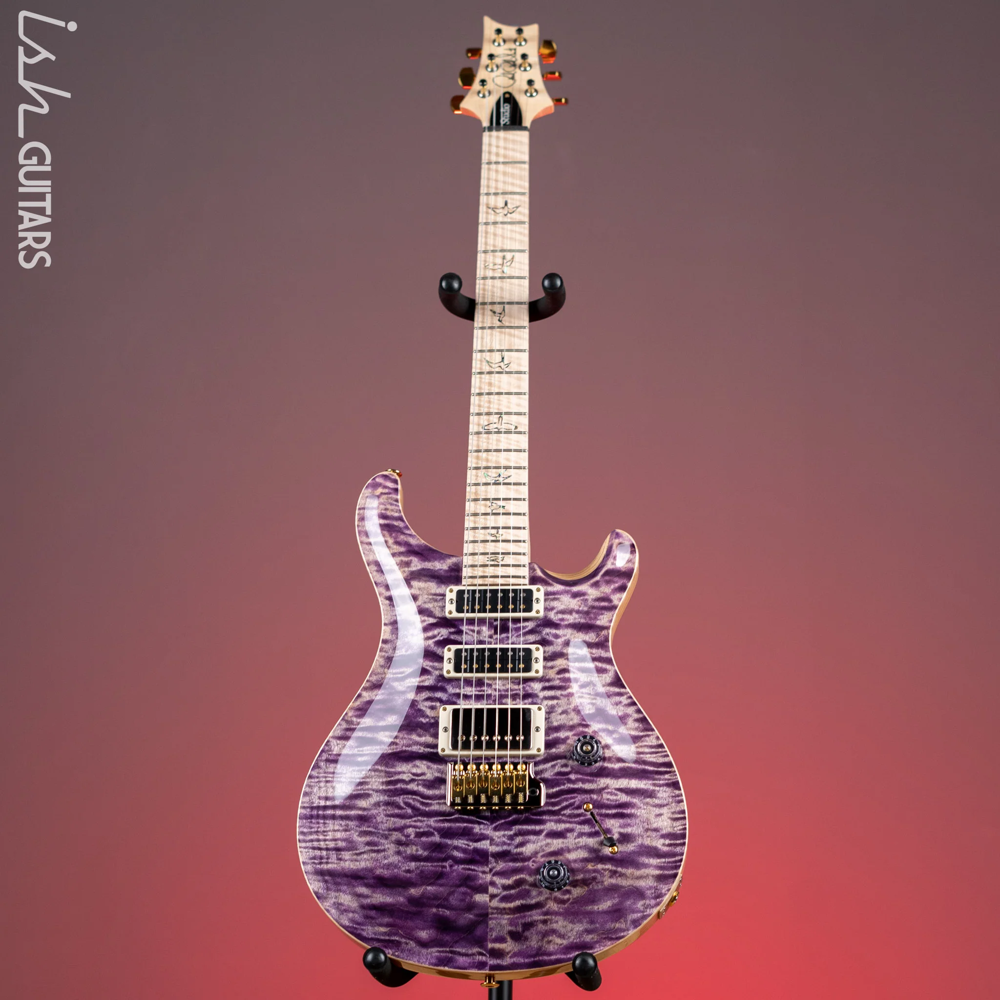 PRS Studio Wood Library 10-Top Faded Purple - Image 2