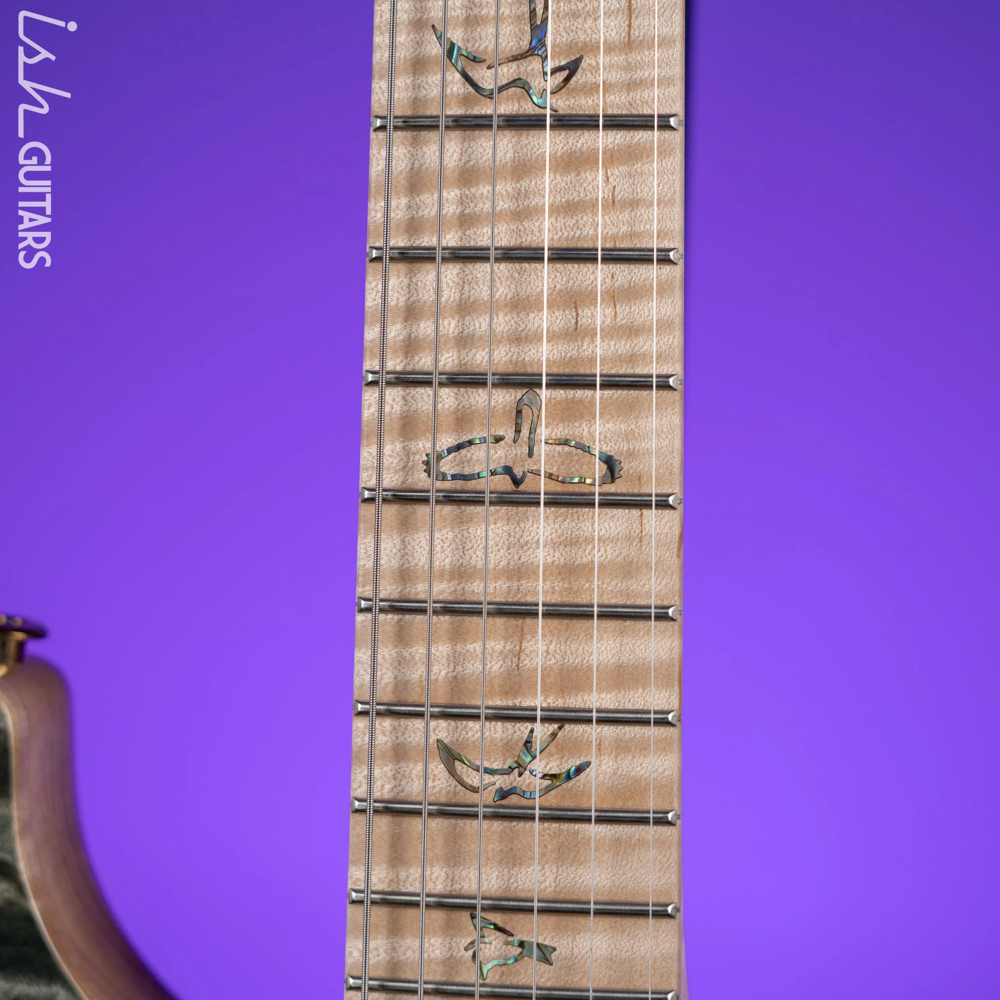 PRS Studio Wood Library 10-Top Trampas Green - Image 5