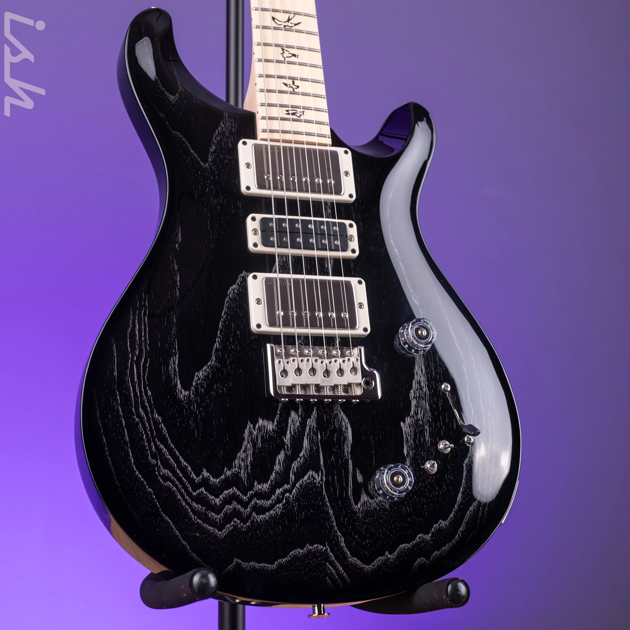 PRS Swamp Ash Special Black Doghair Smokeburst