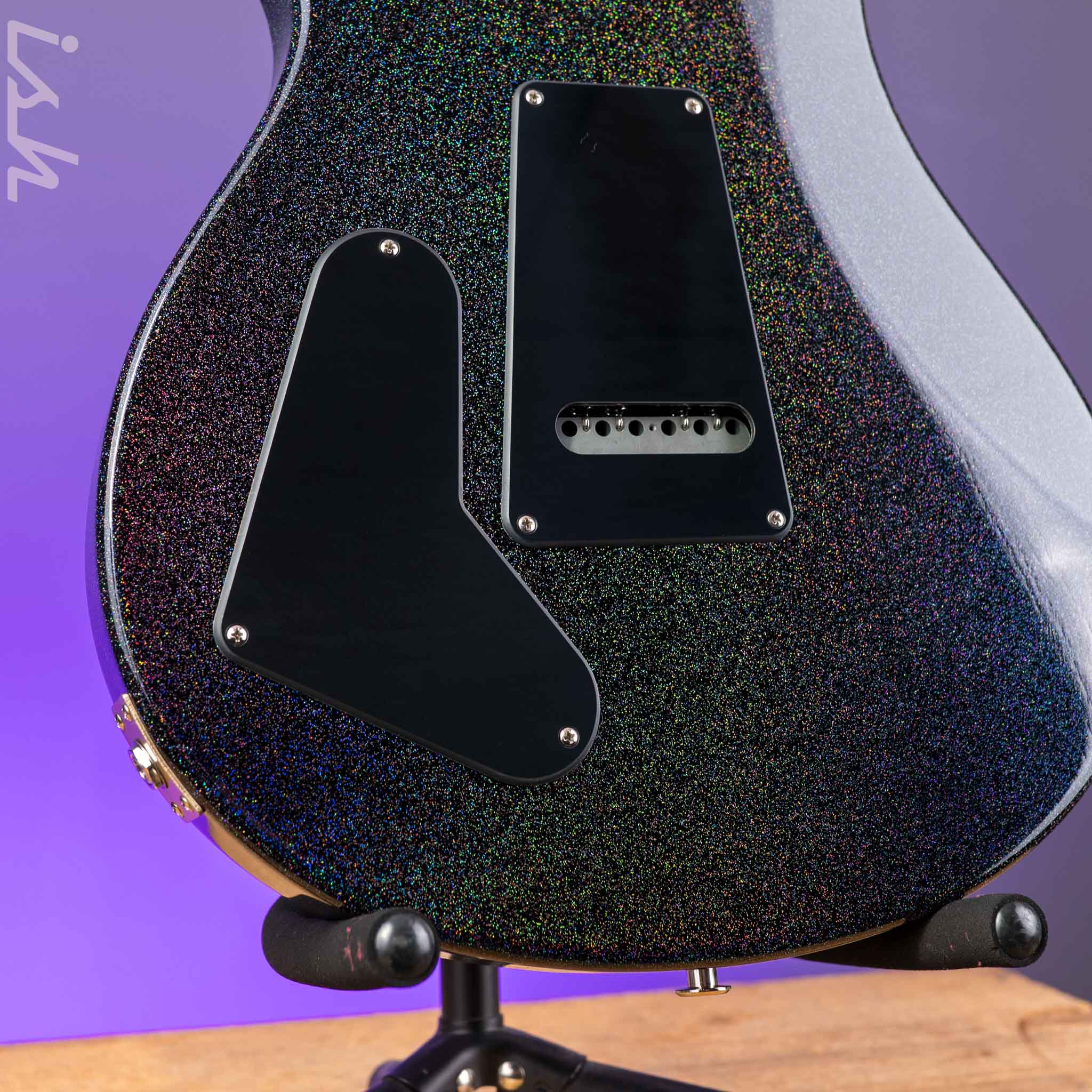 PRS Swamp Ash Special Black Rainbow Holoflake - Image 10