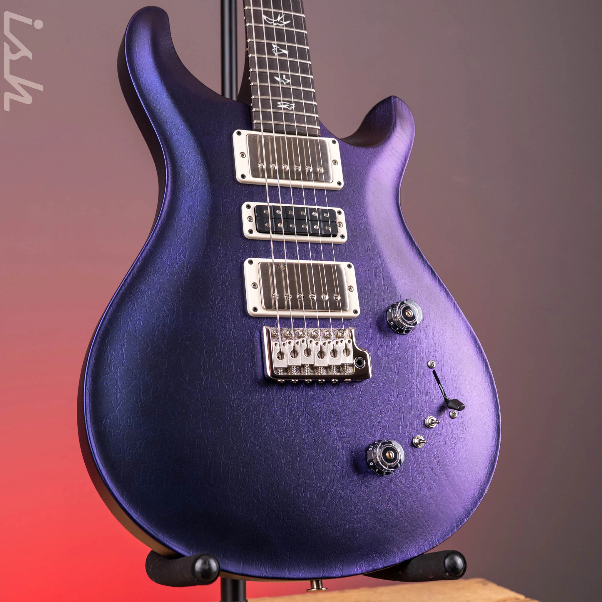 PRS Swamp Ash Special Midnight Metallic Crackle w/ Black Satin Neck Sprayer's Choice