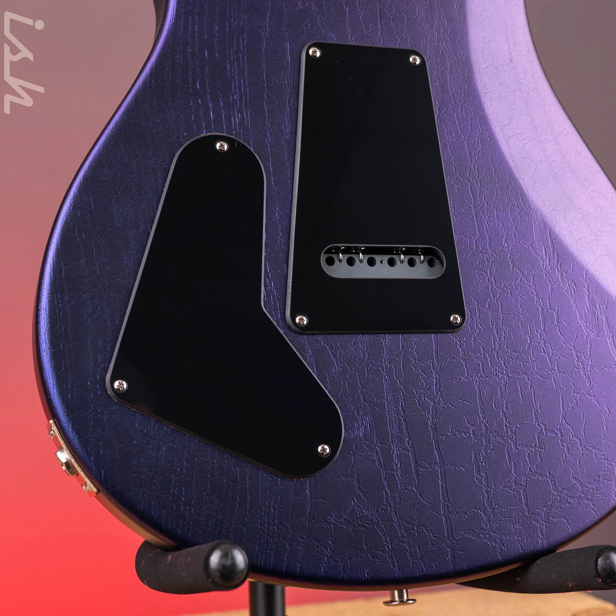 PRS Swamp Ash Special Midnight Metallic Crackle w/ Black Satin Neck Sprayer's Choice - Image 11