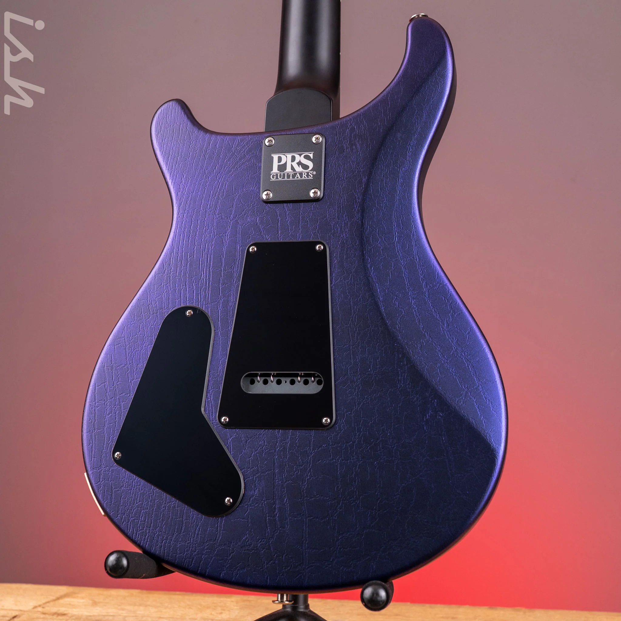 PRS Swamp Ash Special Midnight Metallic Crackle w/ Black Satin Neck Sprayer's Choice - Image 9