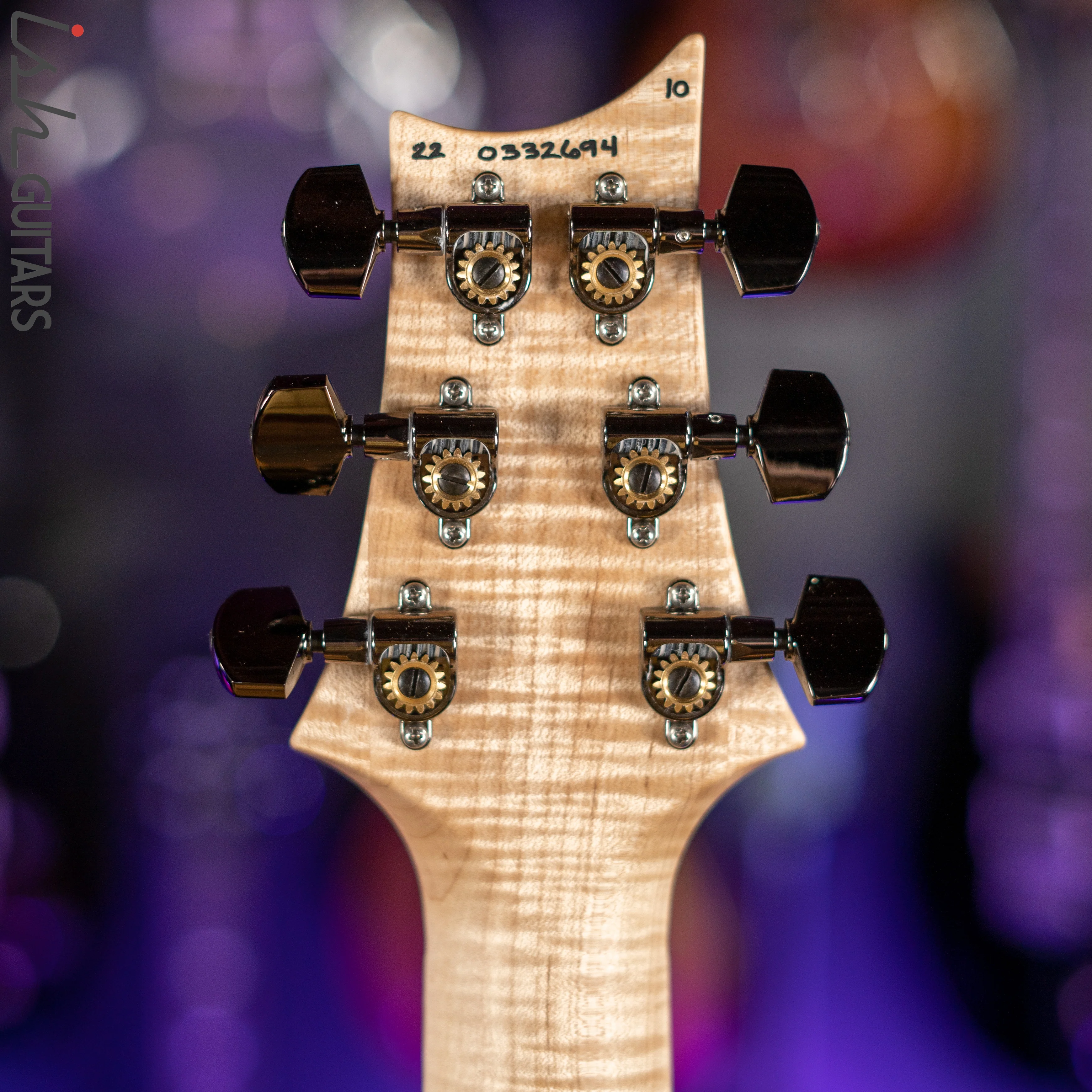 PRS Tremonti Stoptail Wood Library Charcoal Burst 10 Top Quilt - Image 12