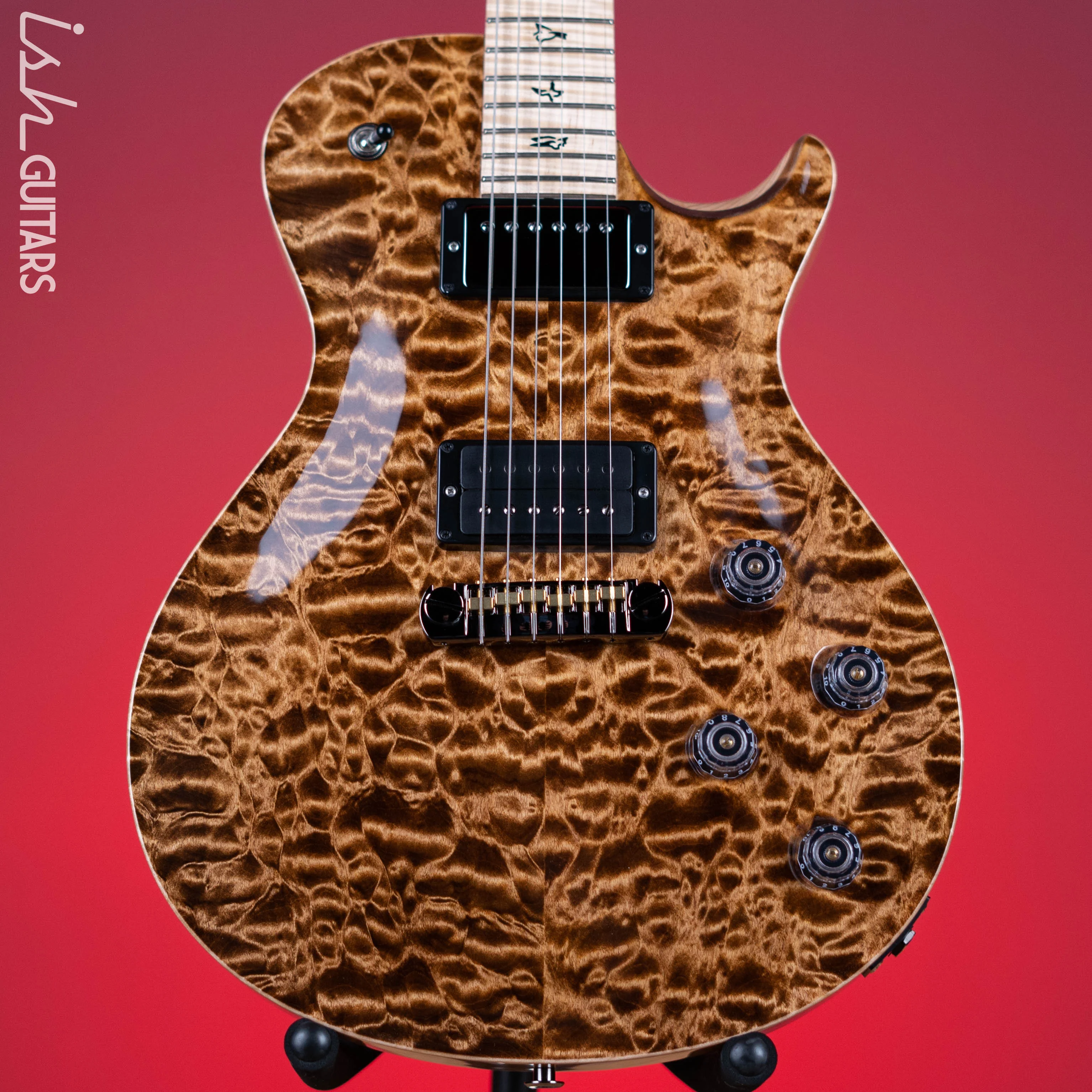 PRS Tremonti Stoptail Wood Library Copperhead Burst 10-Top