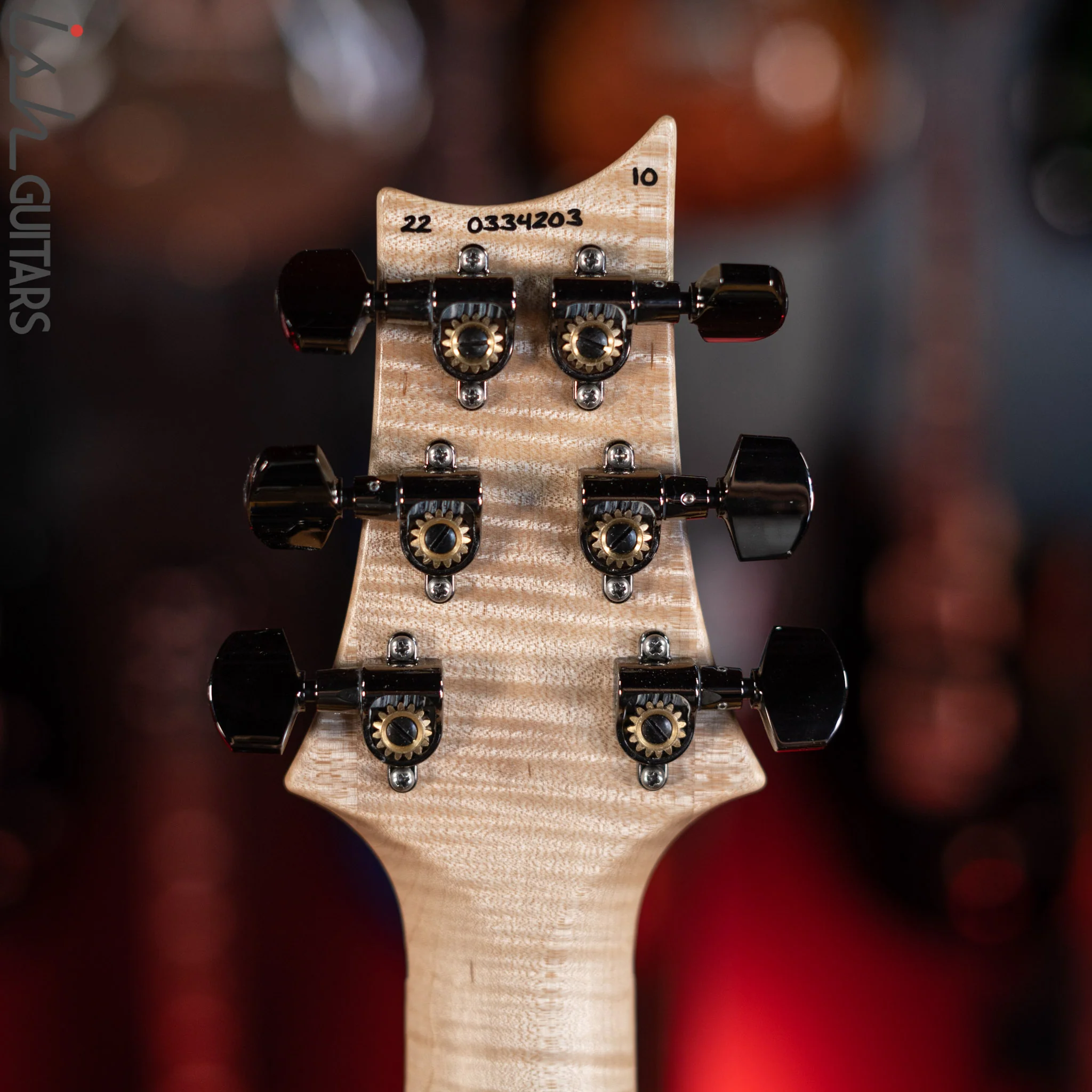 PRS Tremonti Stoptail Wood Library Violet Blue Burst 10 Top Quilt - Image 12