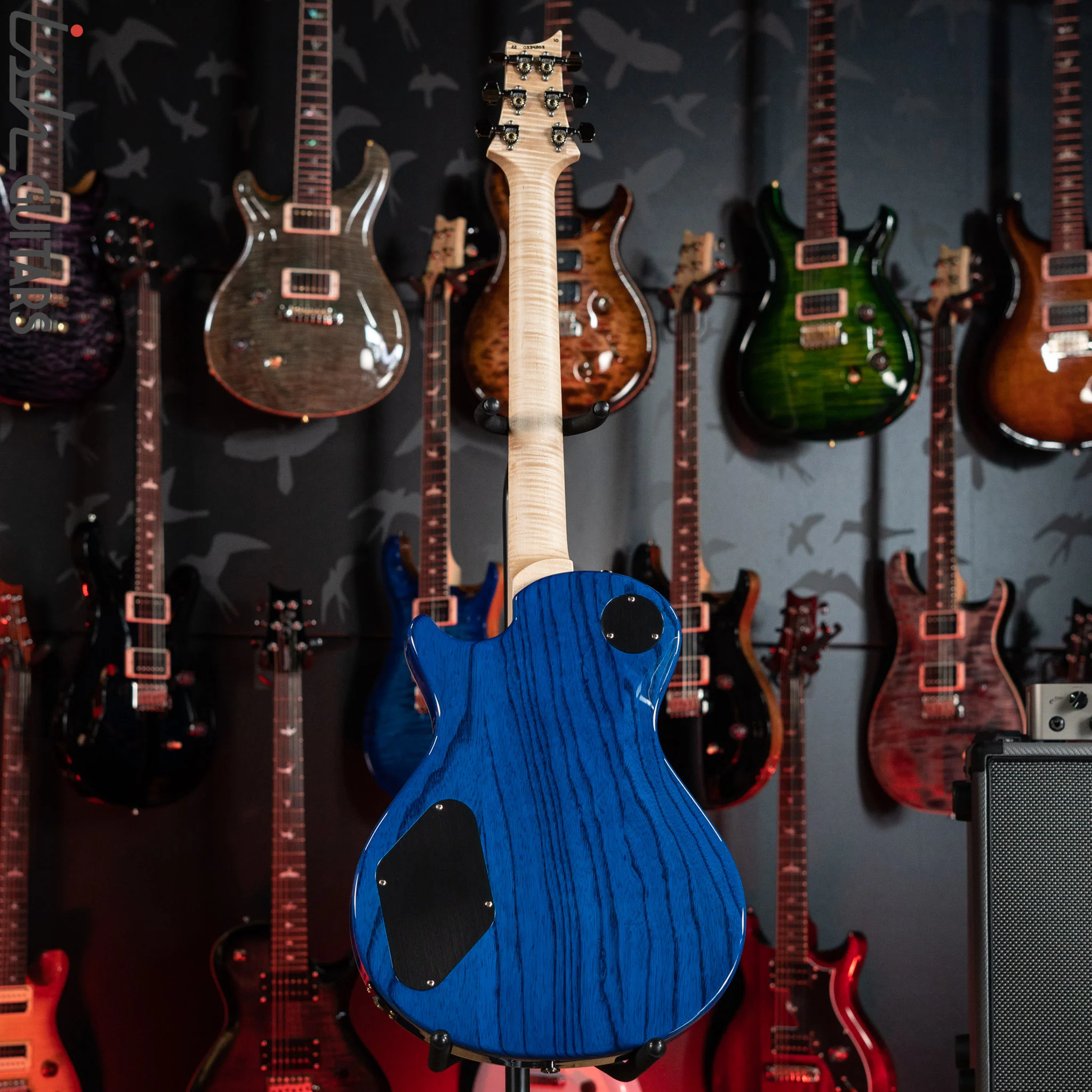 PRS Tremonti Stoptail Wood Library Violet Blue Burst 10 Top Quilt - Image 7