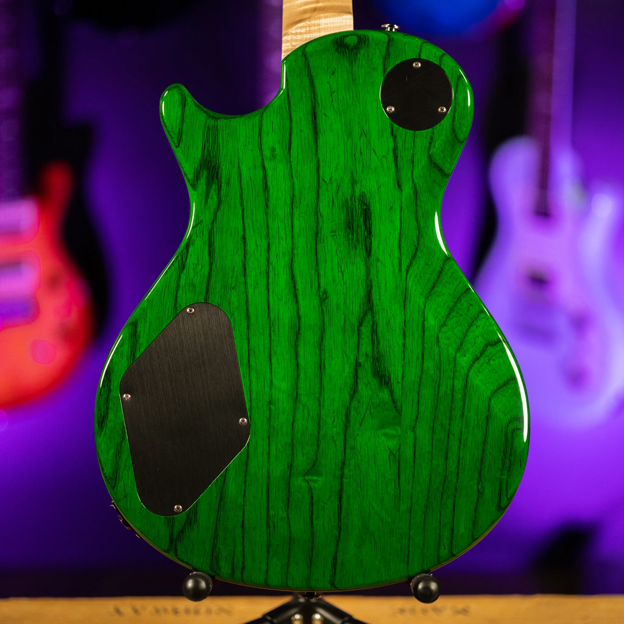 PRS Tremonti Wood Library 10 Top Quilt Jade w/ Green Burst - Image 7