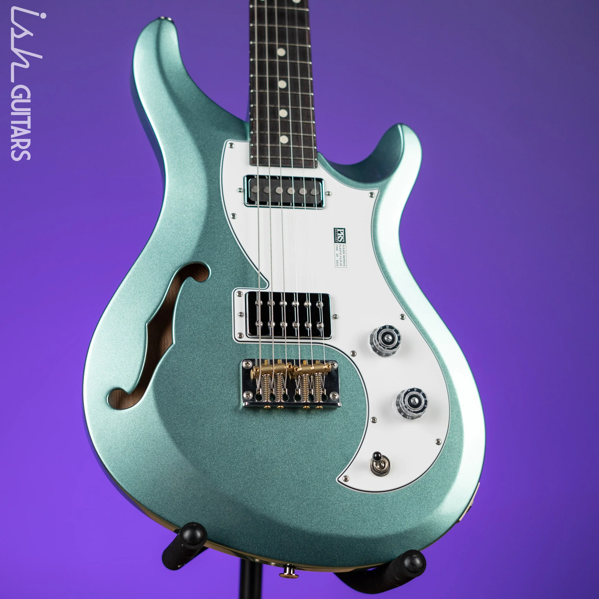 PRS Vela 22 Semi-Hollow Frost Blue Metallic