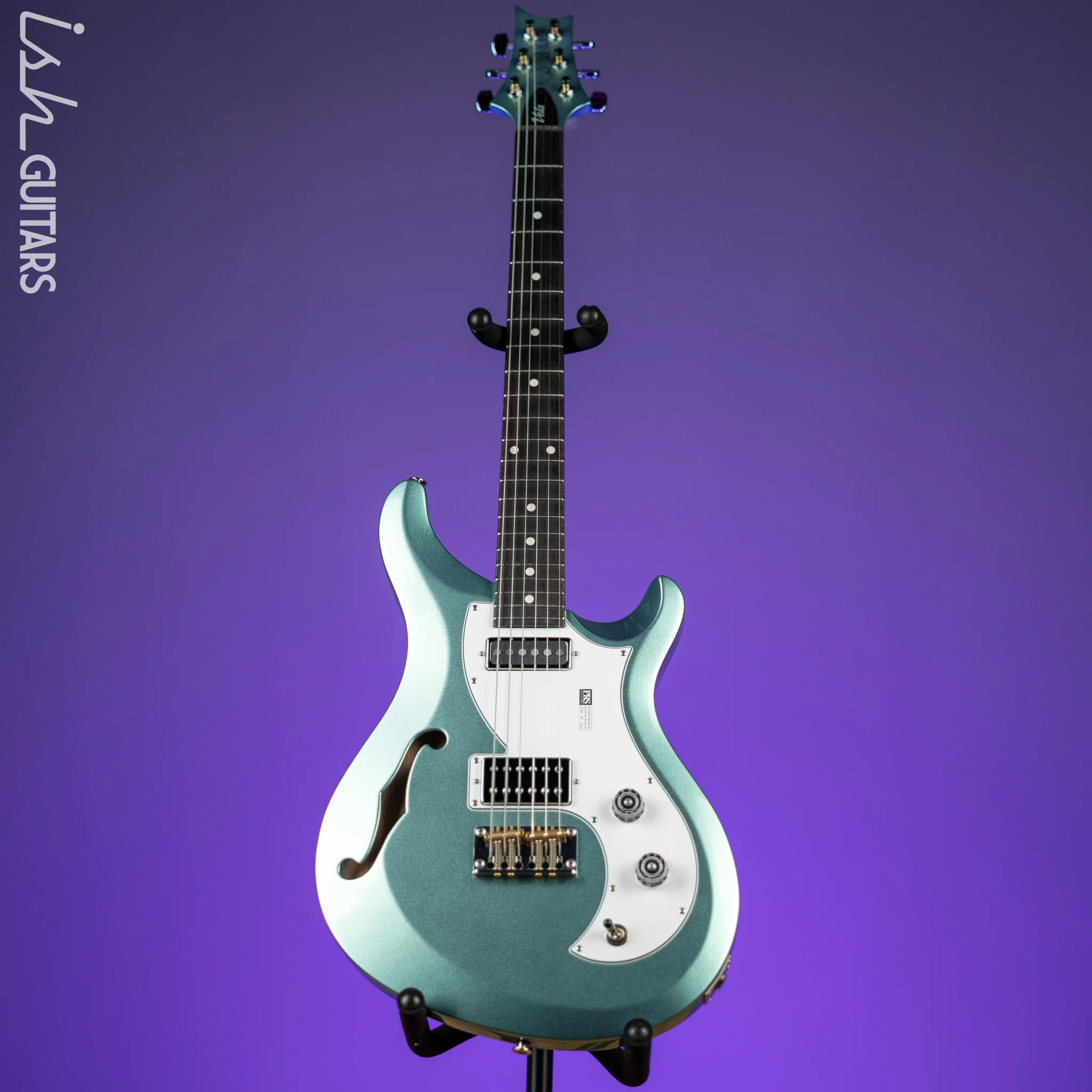 PRS Vela 22 Semi-Hollow Frost Blue Metallic - Image 2