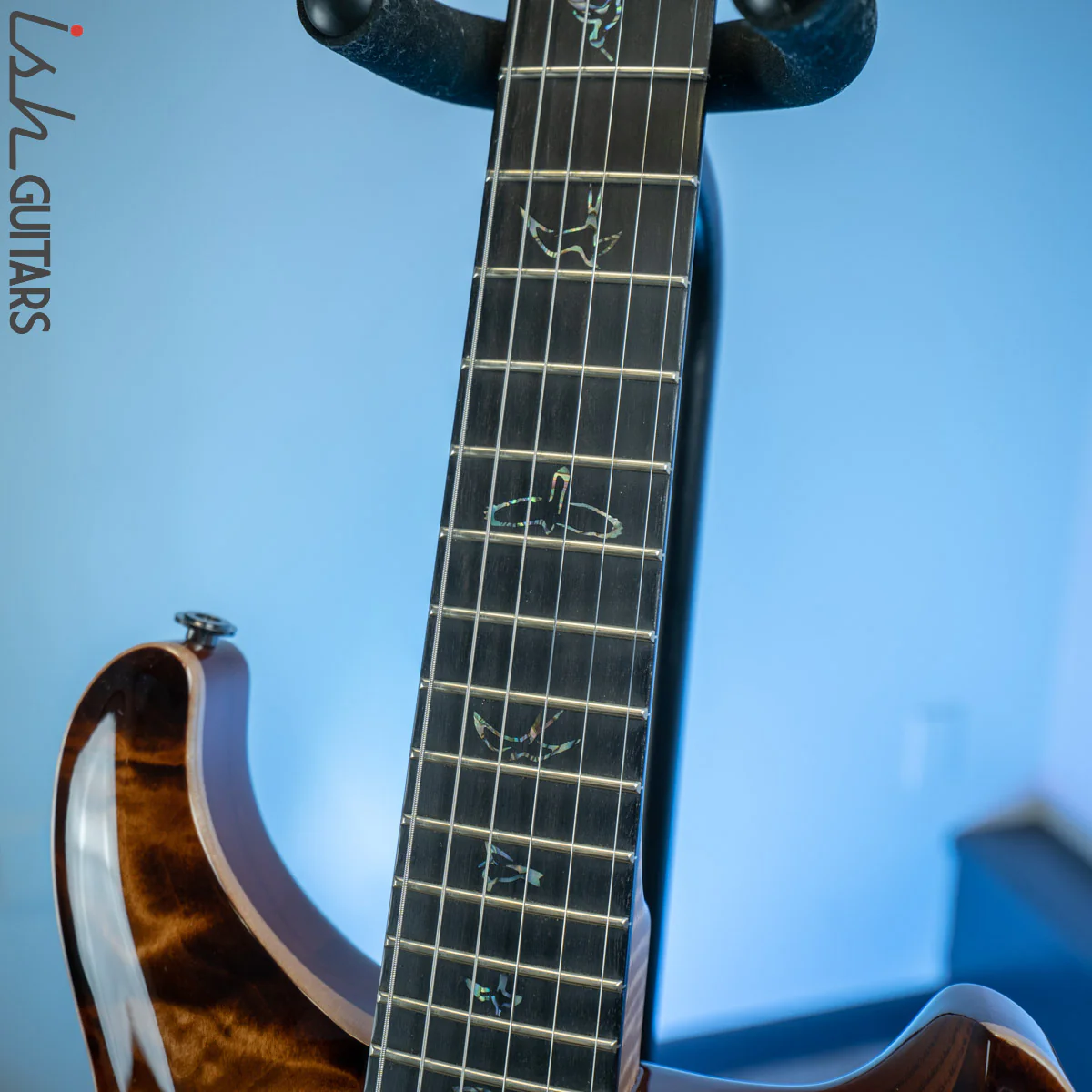 PRS Wood Library Custom 22 Soapbar Copperhead Burst - Image 6