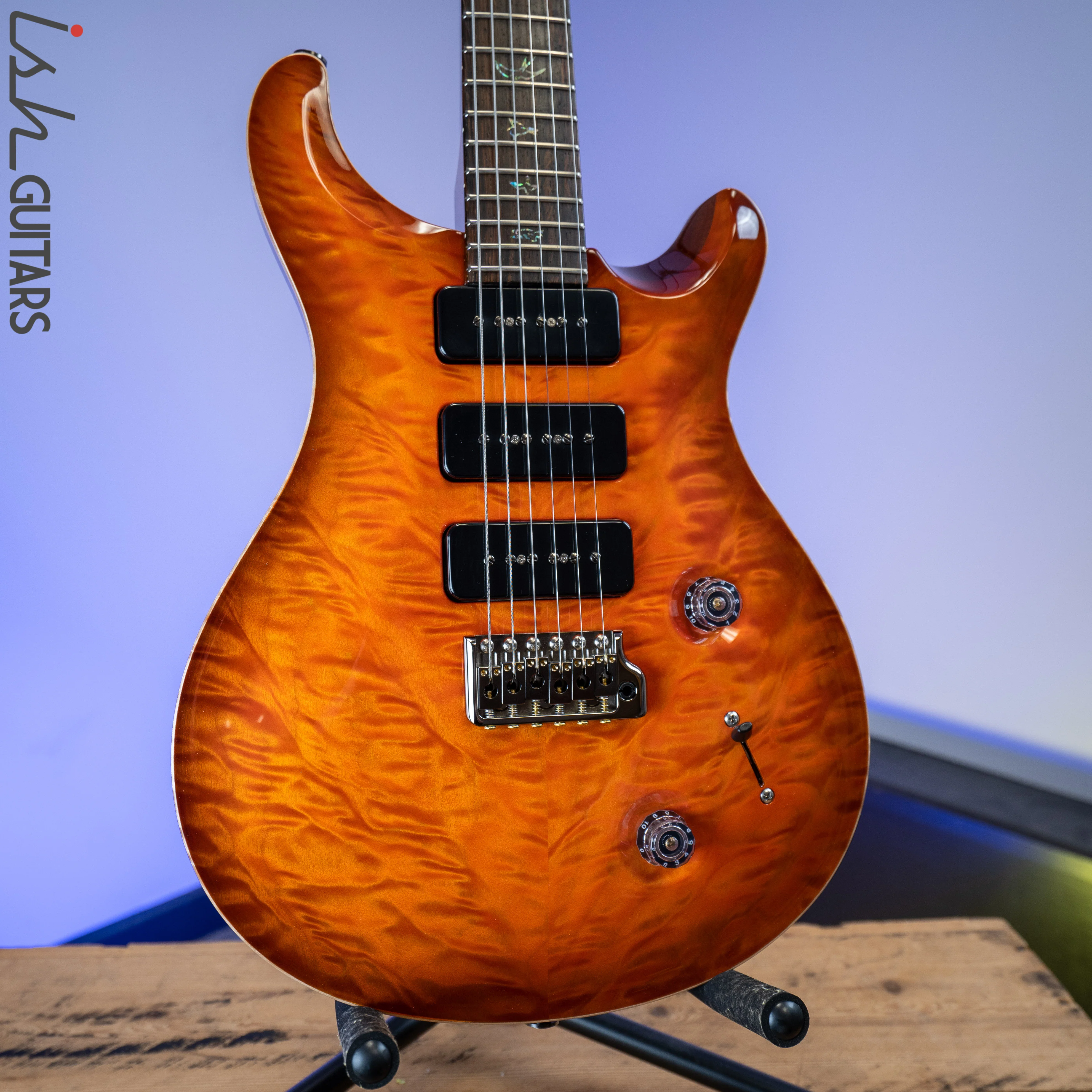 PRS Wood Library Custom 22 Soapbar Matteo Mist