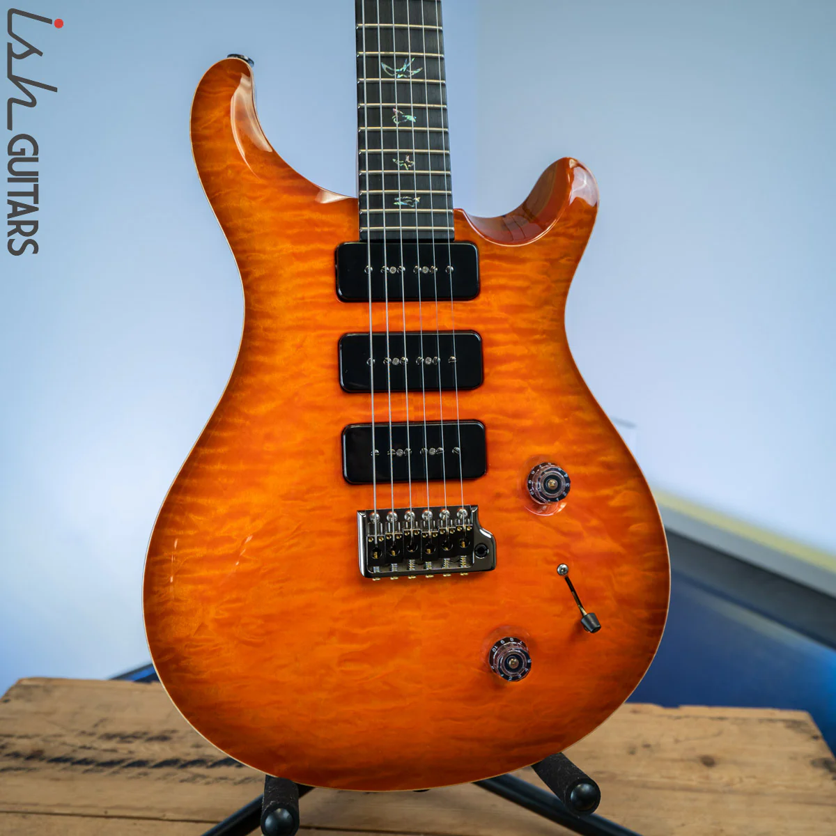 PRS Wood Library Custom 22 Soapbar Matteo Mist