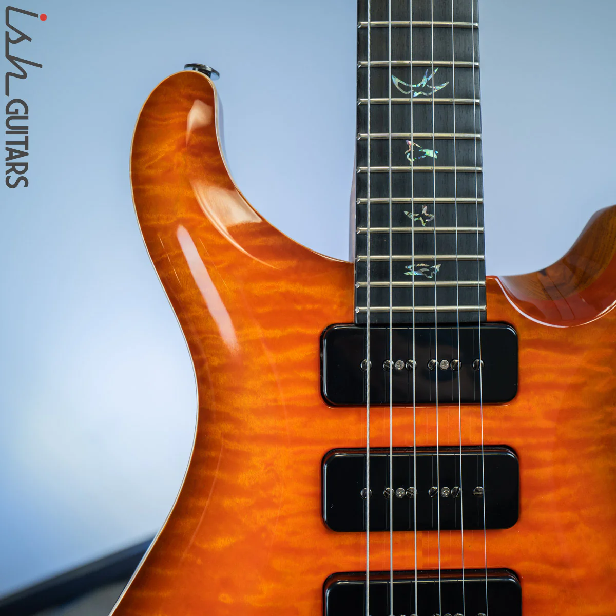 PRS Wood Library Custom 22 Soapbar Matteo Mist - Image 3